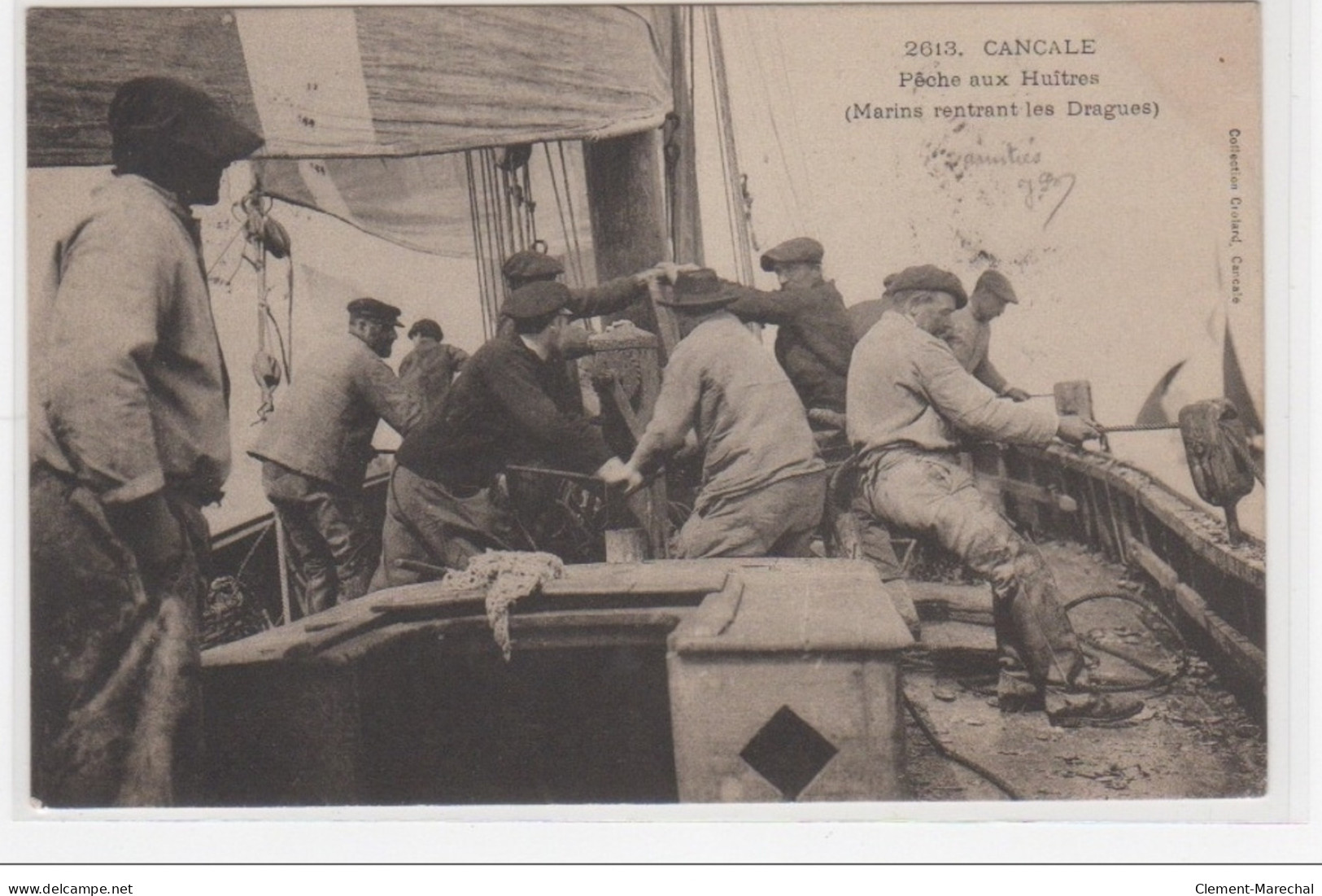 CANCALE : La Pêche Aux Huitres - Très Bon état - Cancale