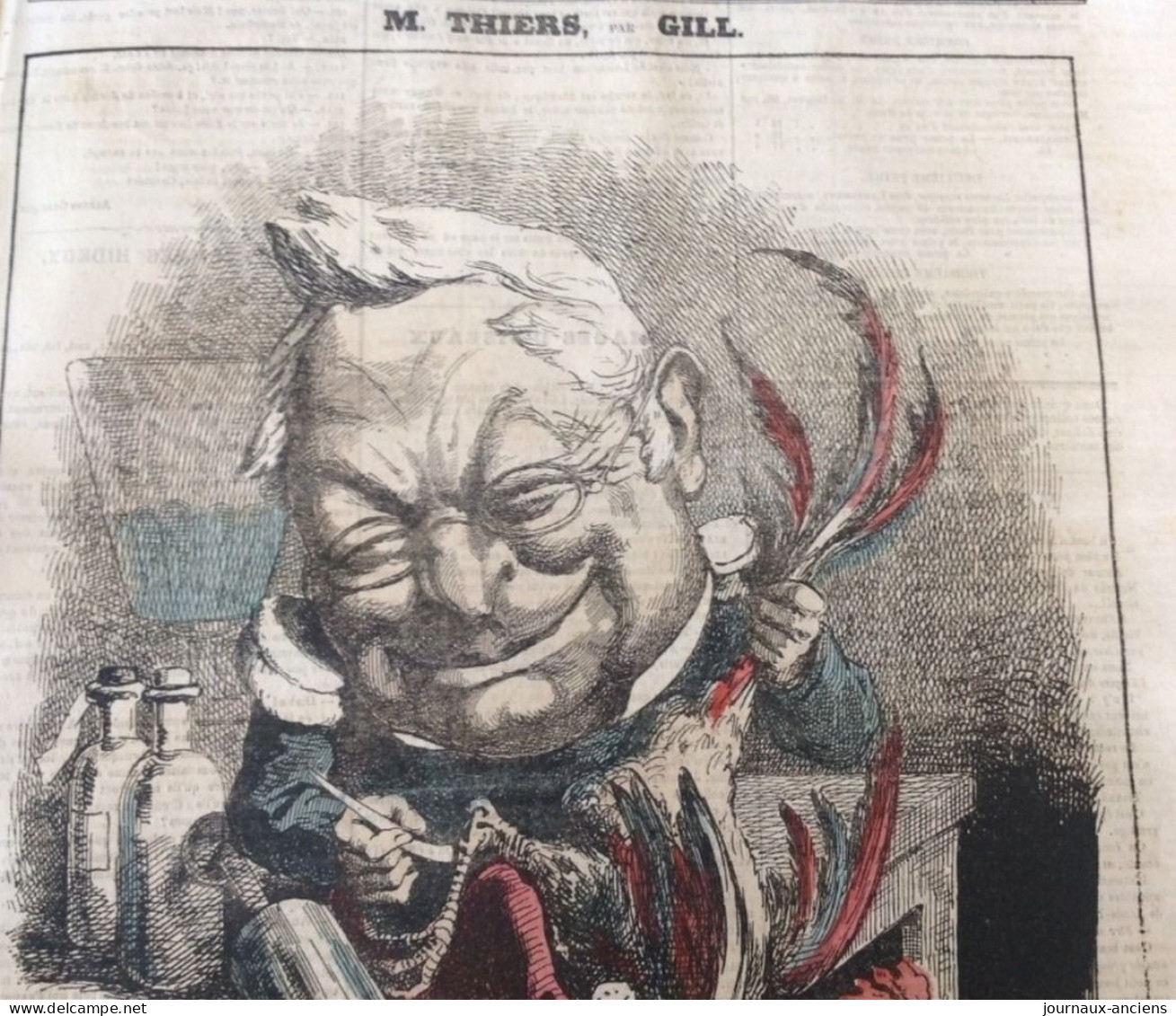 2 Numéros Du Journal L'ÉCLIPSE Différents Qui Portent Le N° 107 Du 6 Février 1870 - Ohne Zuordnung