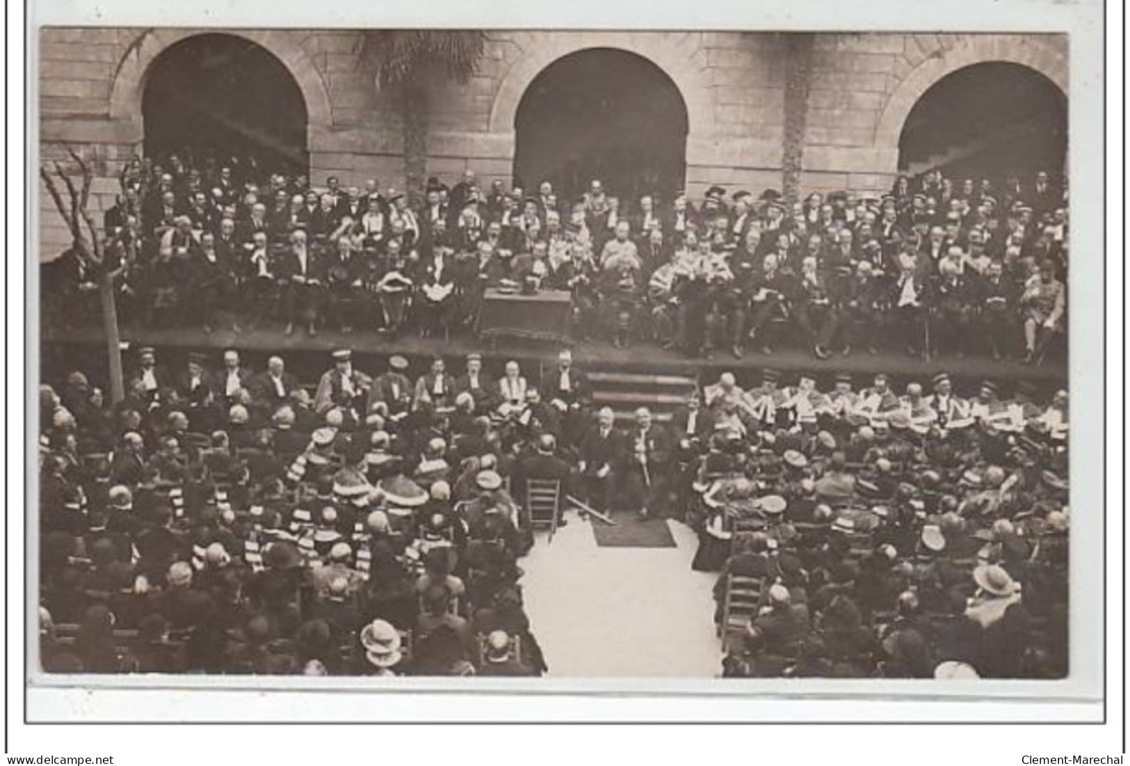 MONTPELLIER : Carte Photo De La Visite Du Président De La République En 1921 - Très Bon état - Montpellier