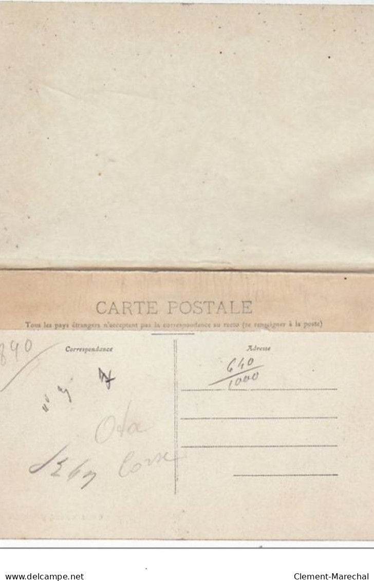 Document Exceptionnel : épreuve De Carte Postale D'OTA Par MORETTI (retouché A La Main) - Très Bon état - Otros & Sin Clasificación