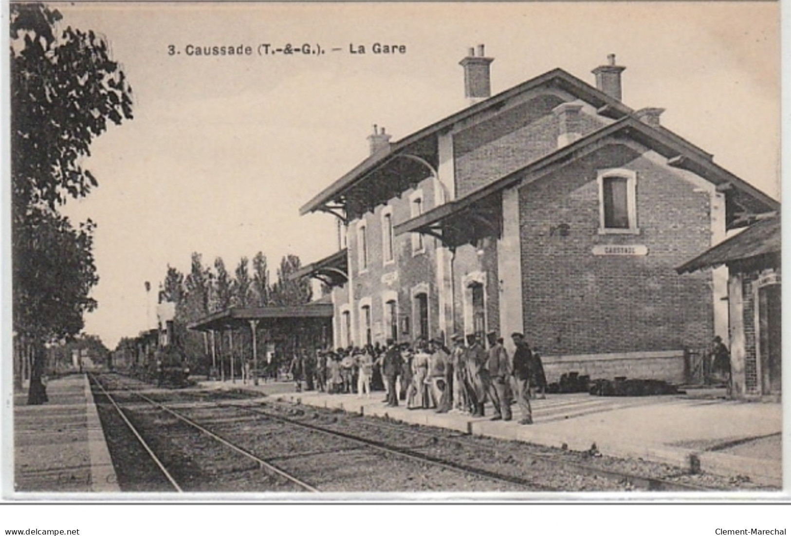 CAUSSADE : La Gare - Très Bon état - Other & Unclassified