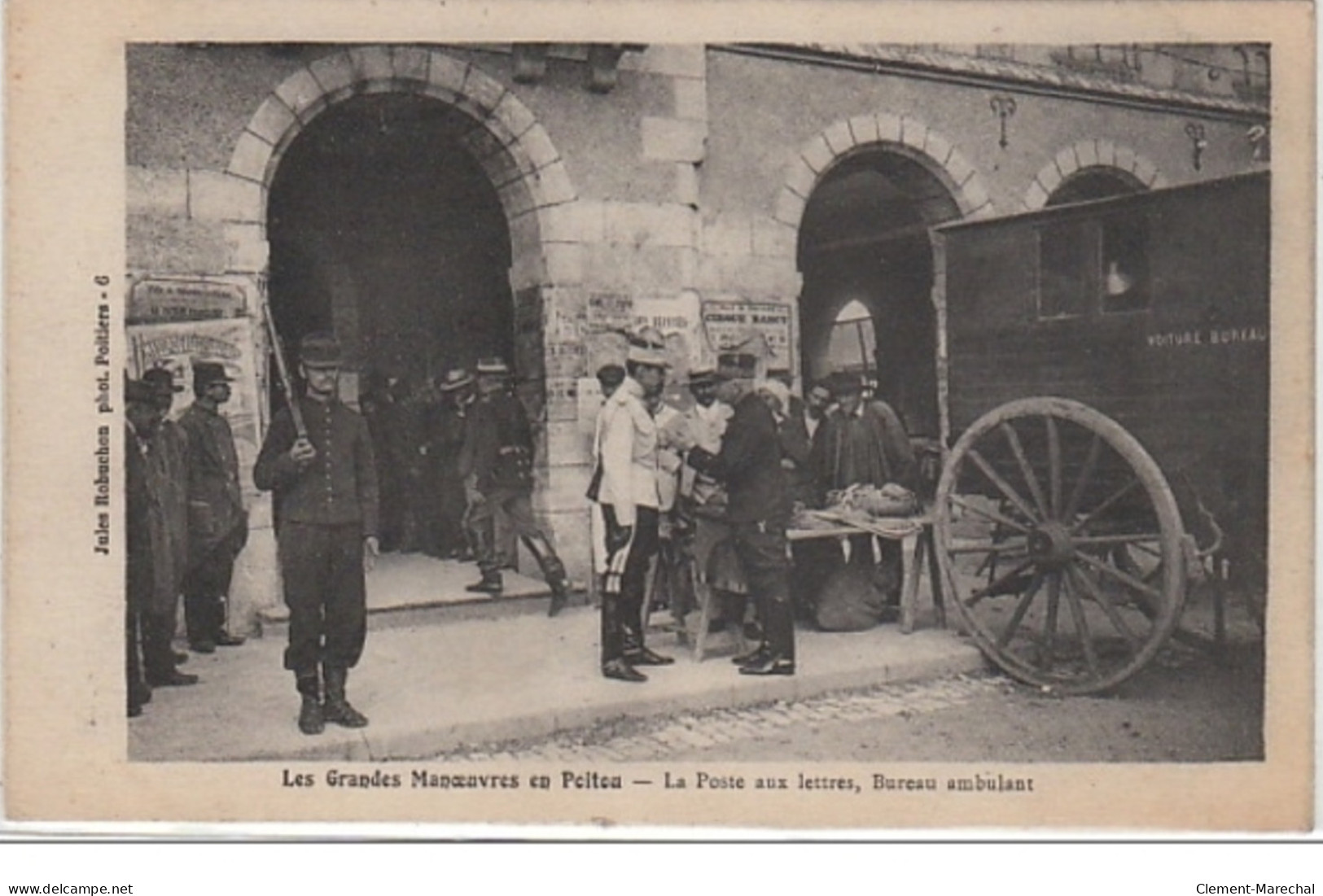 LES GRANDES MANOEUVRES EN POITOU : La Poste Aux Lettres - Bureau Ambulant - Très Bon état - Autres & Non Classés