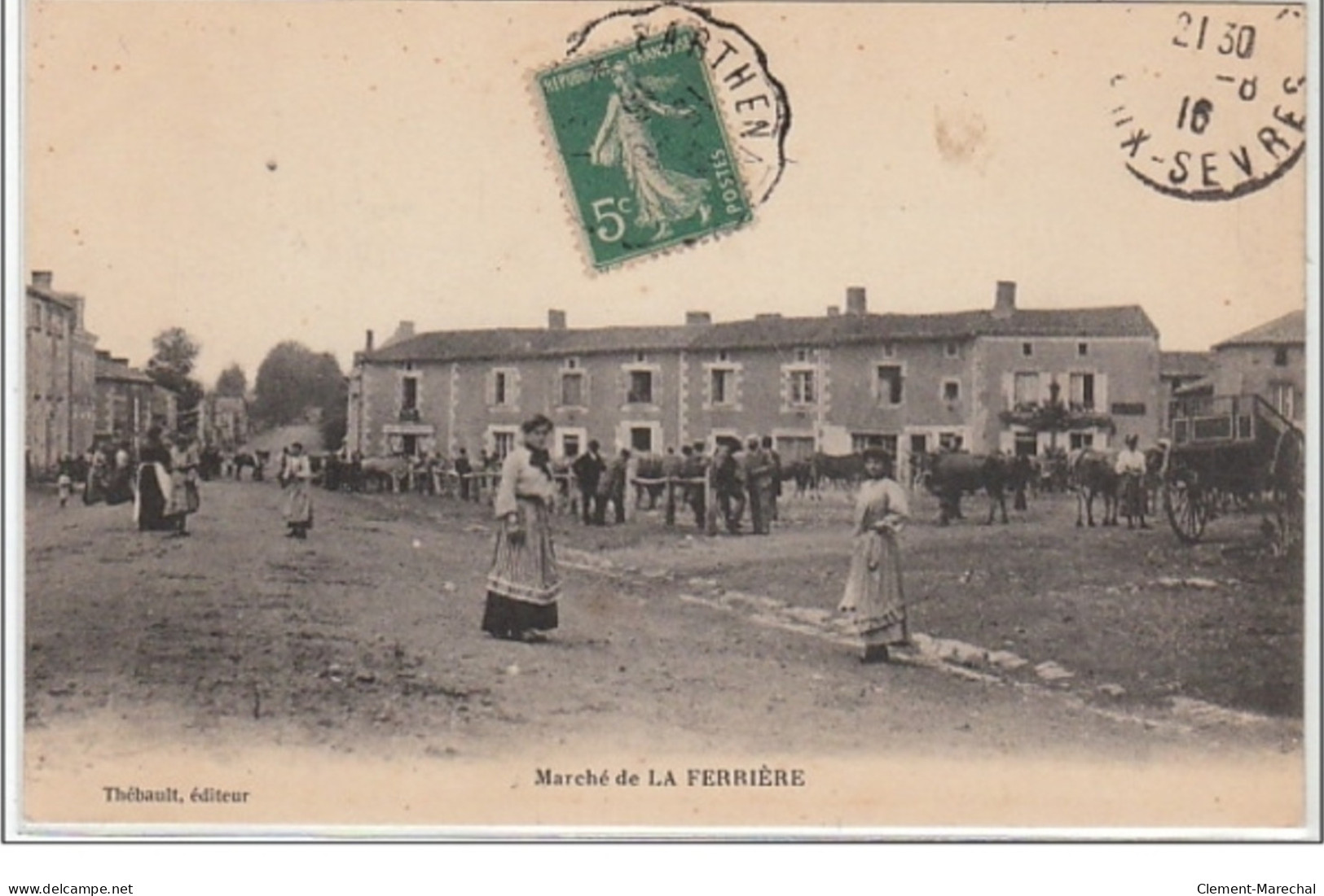 LA FERRIERE : Le Marché - Très Bon état - Sonstige & Ohne Zuordnung