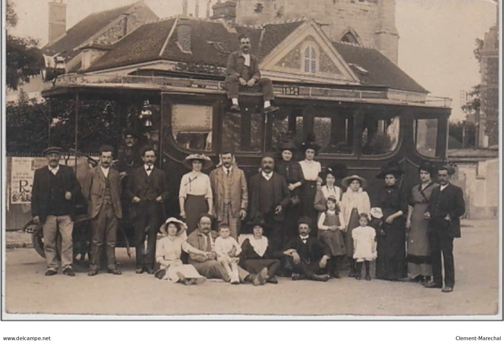 PARIS : Carte Photo De L'autobus En 1913 - Très Bon état - Distretto: 13