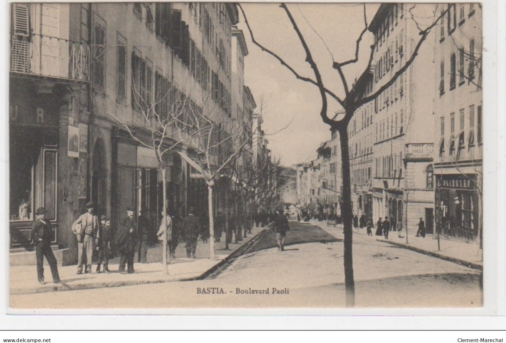 CORSE / BASTIA : Boulevard Paoli - Bon état (traces Au Dos) - Bastia