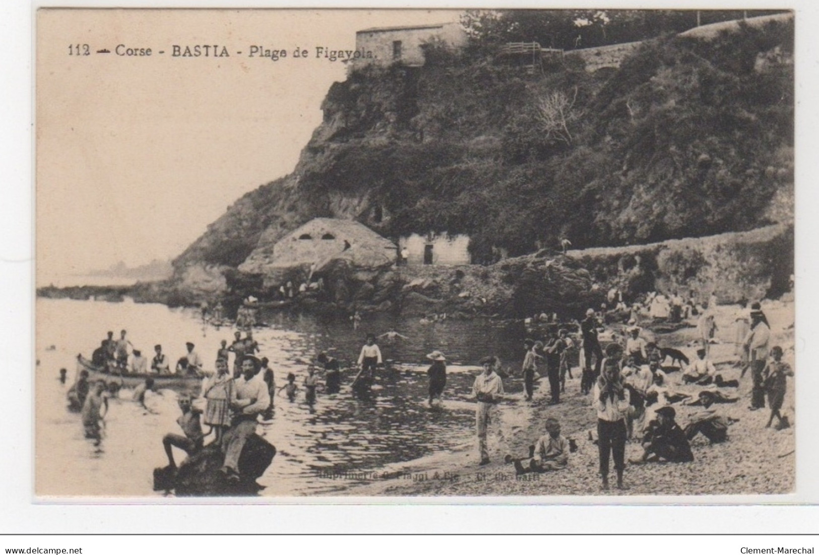 CORSE / BASTIA : La Plage De Figavola - Très Bon état - Bastia