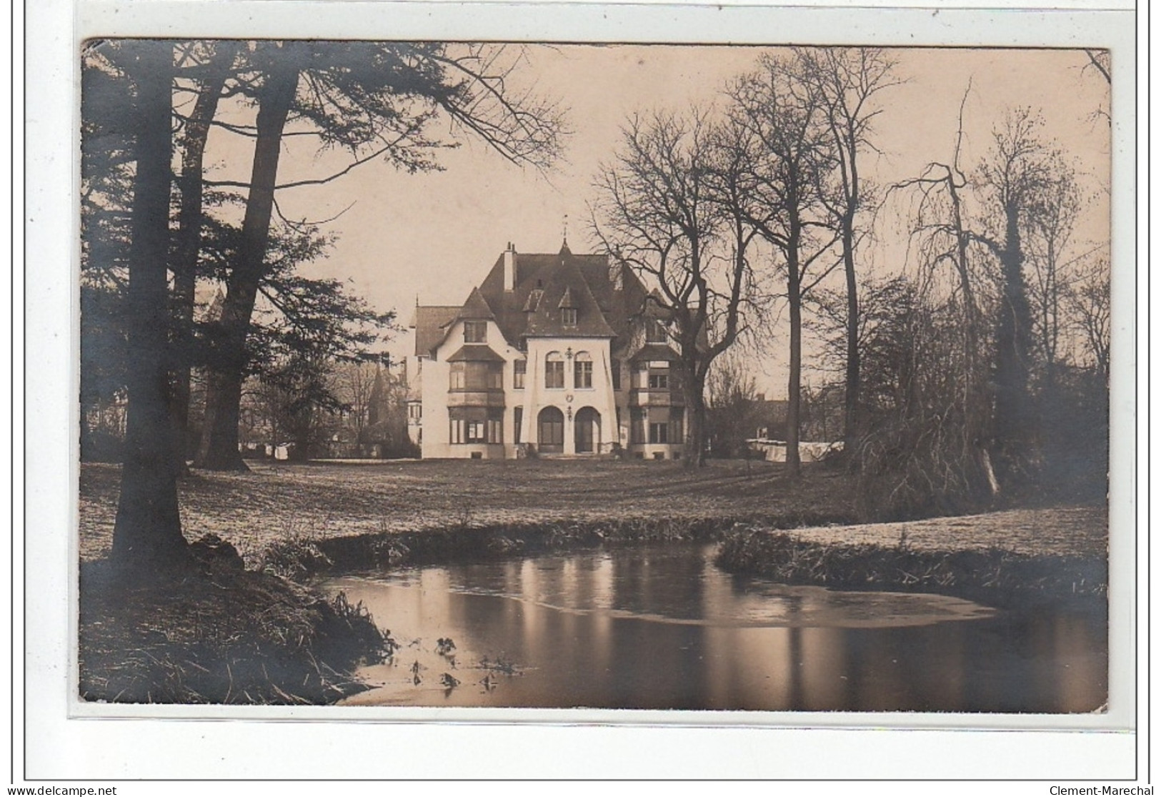 LILLE : Carte Photo Utilisée Comme Publicité Par Le Photographe Varoqueaux (chateau) Vers 1910 - Très Bon état - Lille