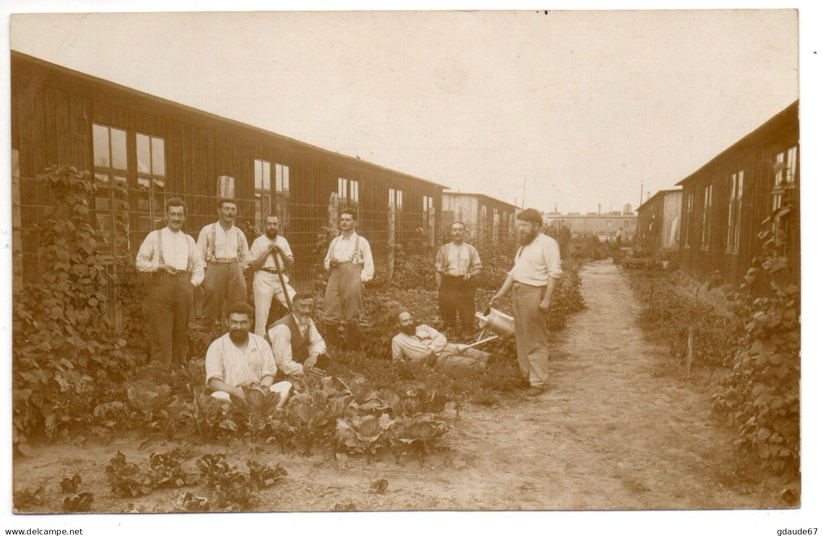 SCHNEIDEMUHL / PILA (POLOGNE / POLSKA / POLAND) - 4 CARTES PHOTOS WW1 - CAMP DE PRISONNIERS / KRIEGSGEFANGENENLAGER - Pologne