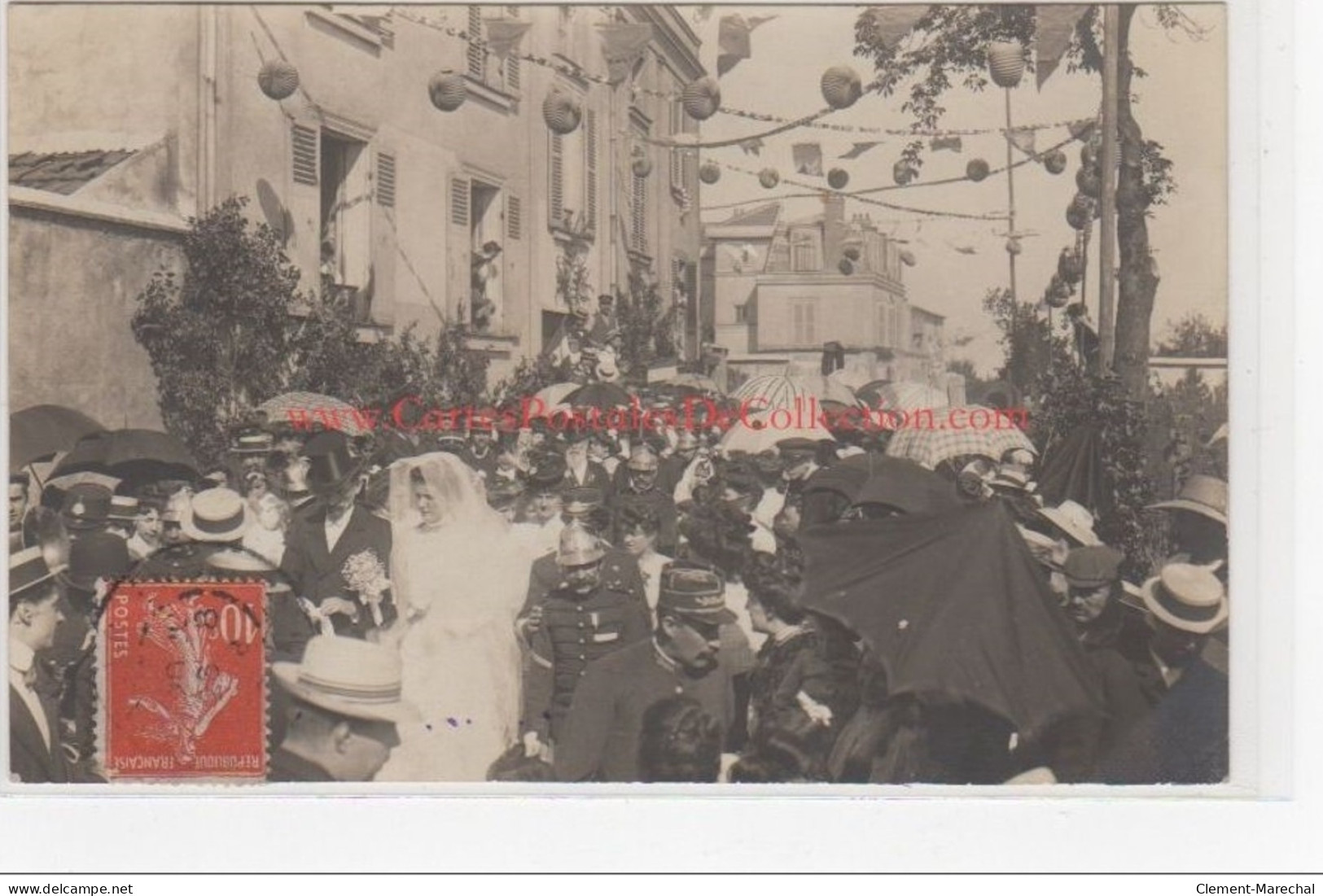 BAGNOLET : Carte Photo De La Rosière  En 1908 -  Très Bon état - Bagnolet