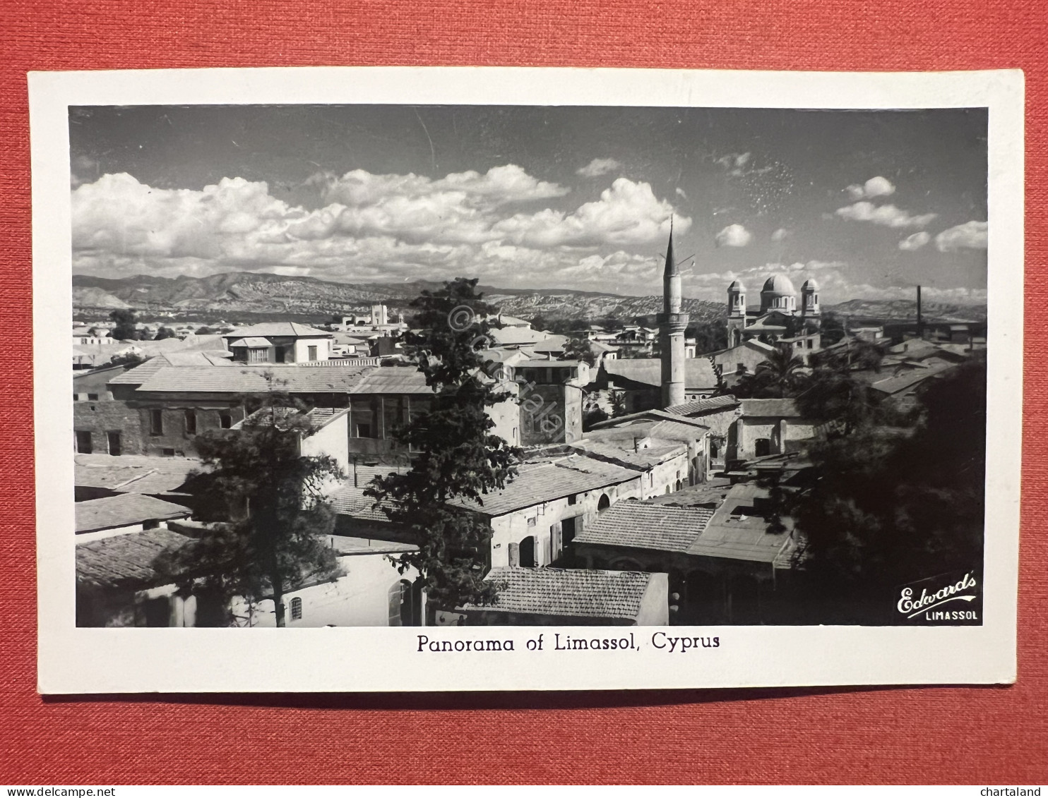 Cartolina - Panorama Of Limassol - Cyprus - 1950 Ca. - Sin Clasificación