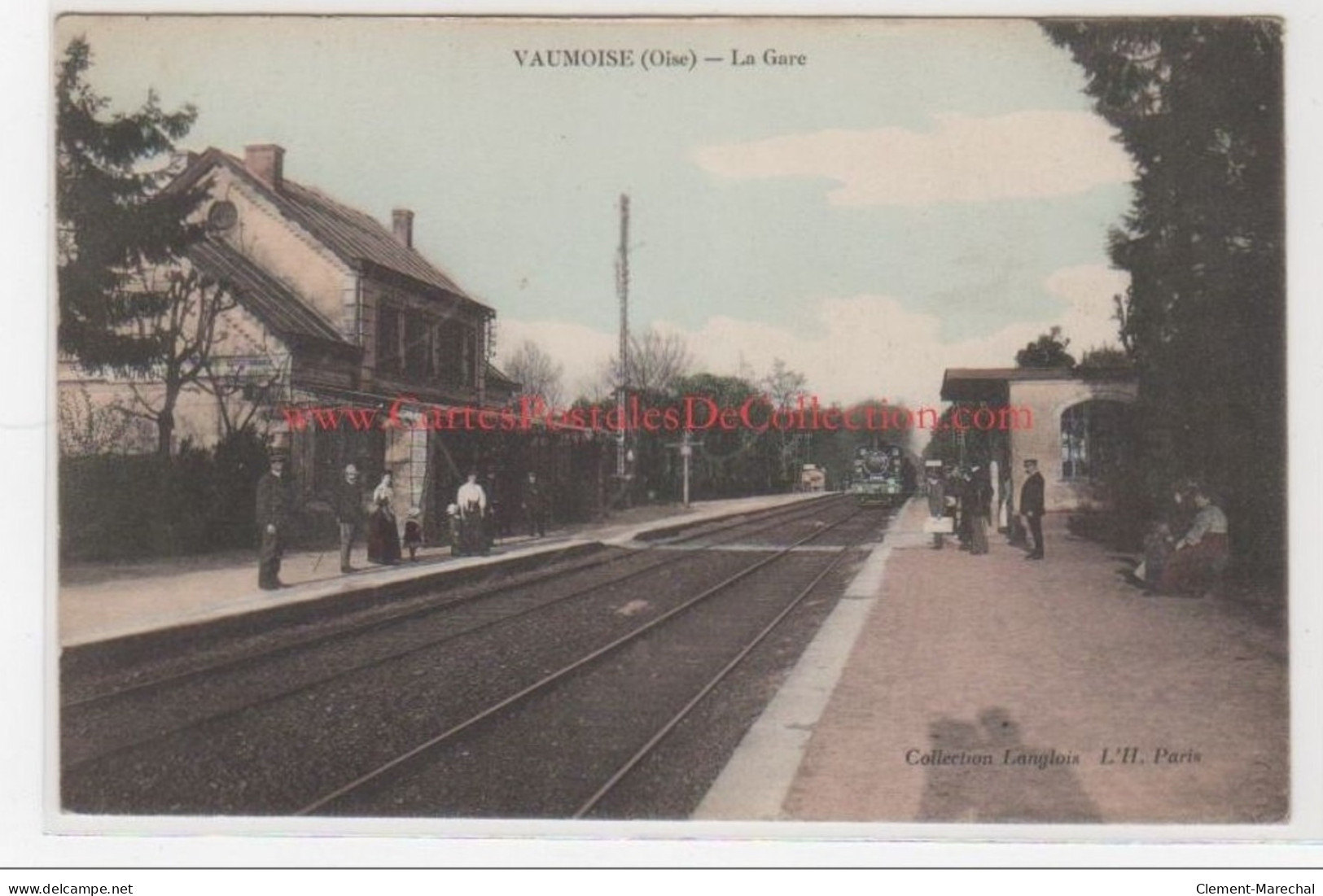 VAUMOISE : La Gare - Très Bon état - Vaumoise