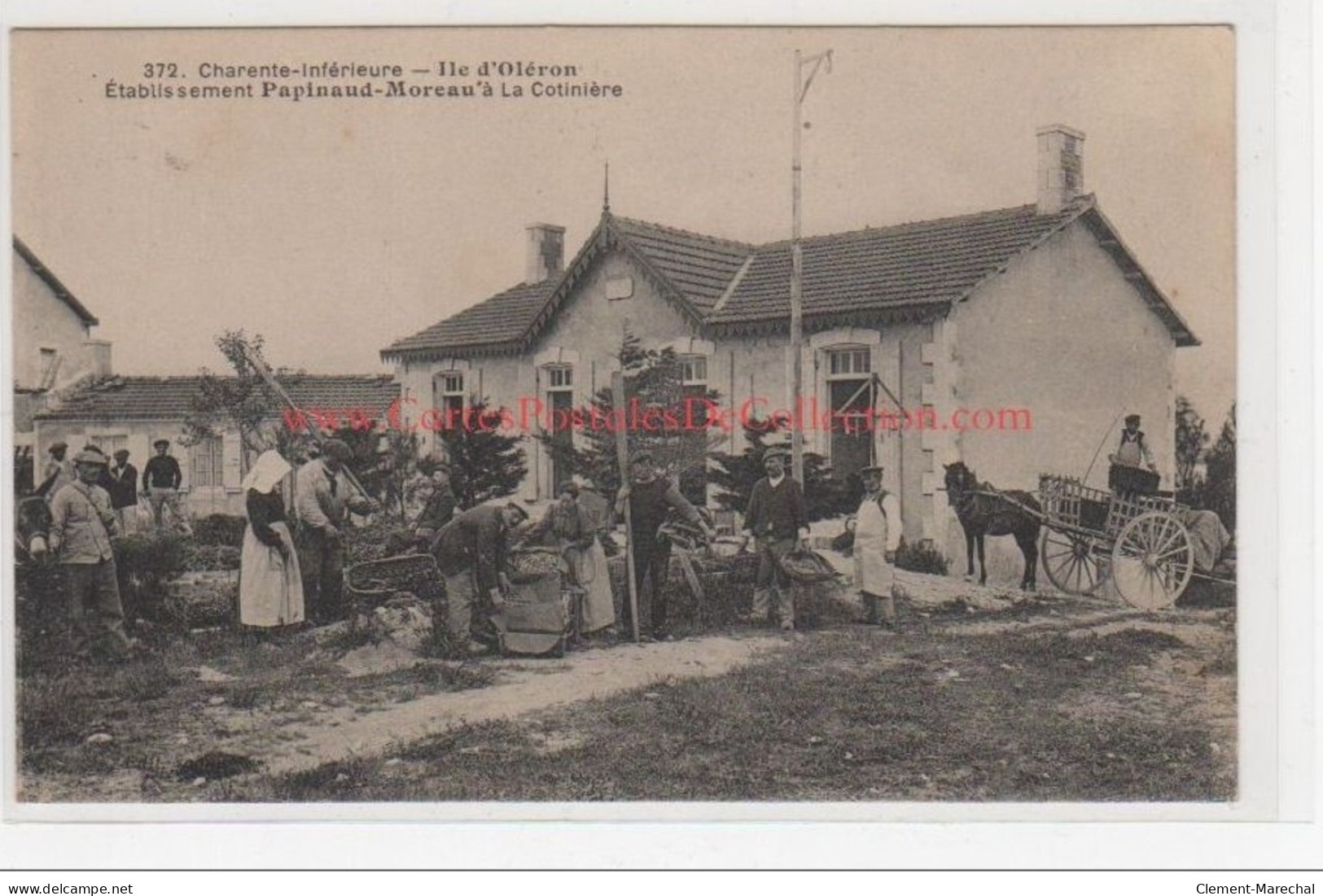 ILE D'OLERON : établissements Papinaud-Moreau à La Cotinière  - Très Bon état - Ile D'Oléron