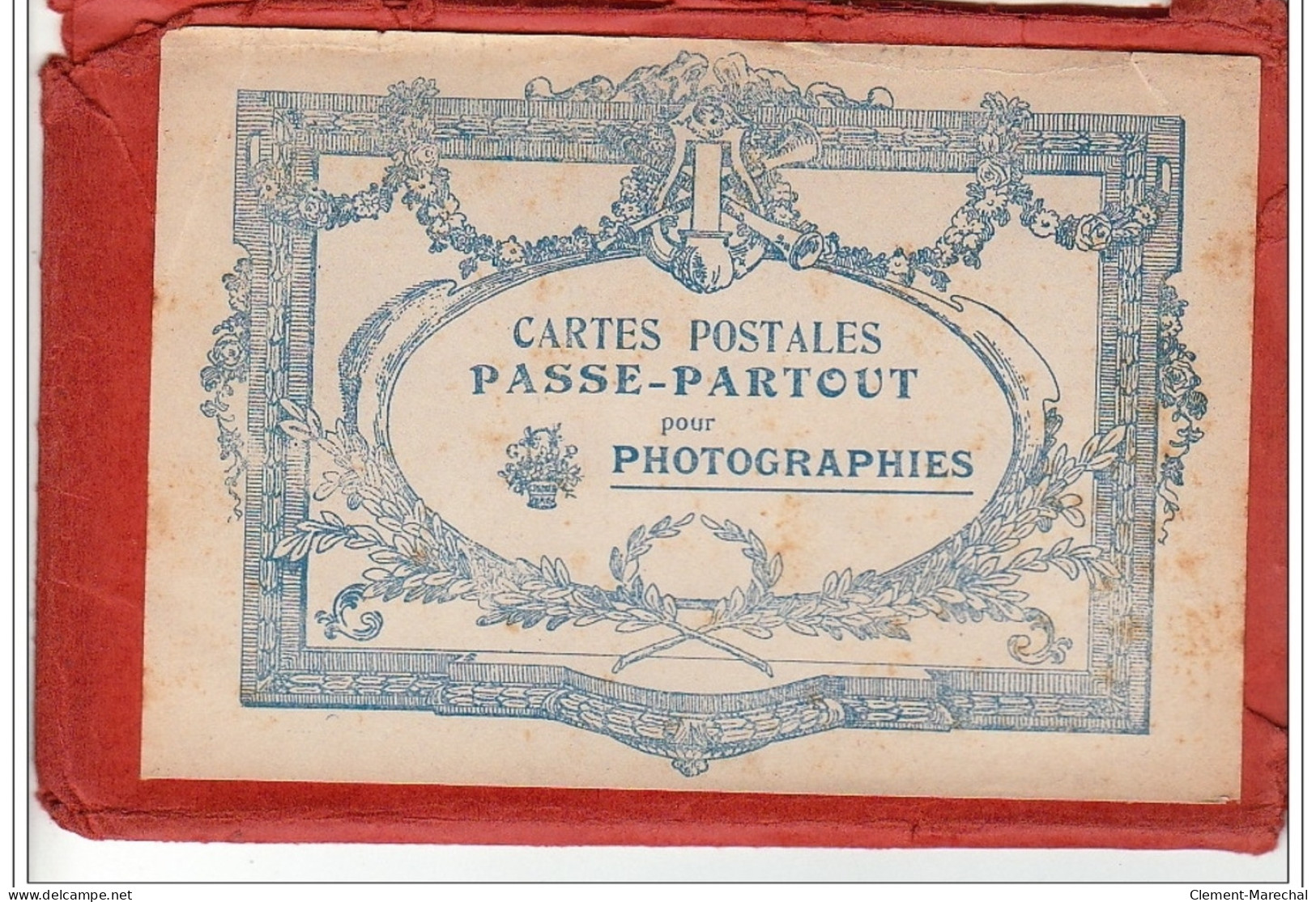 MARSEILLE : Série Complète De 12 Cartes Postales Photos """"passe Partout"""" Avec La Pochette D'origine - Très Bon état - Non Classés