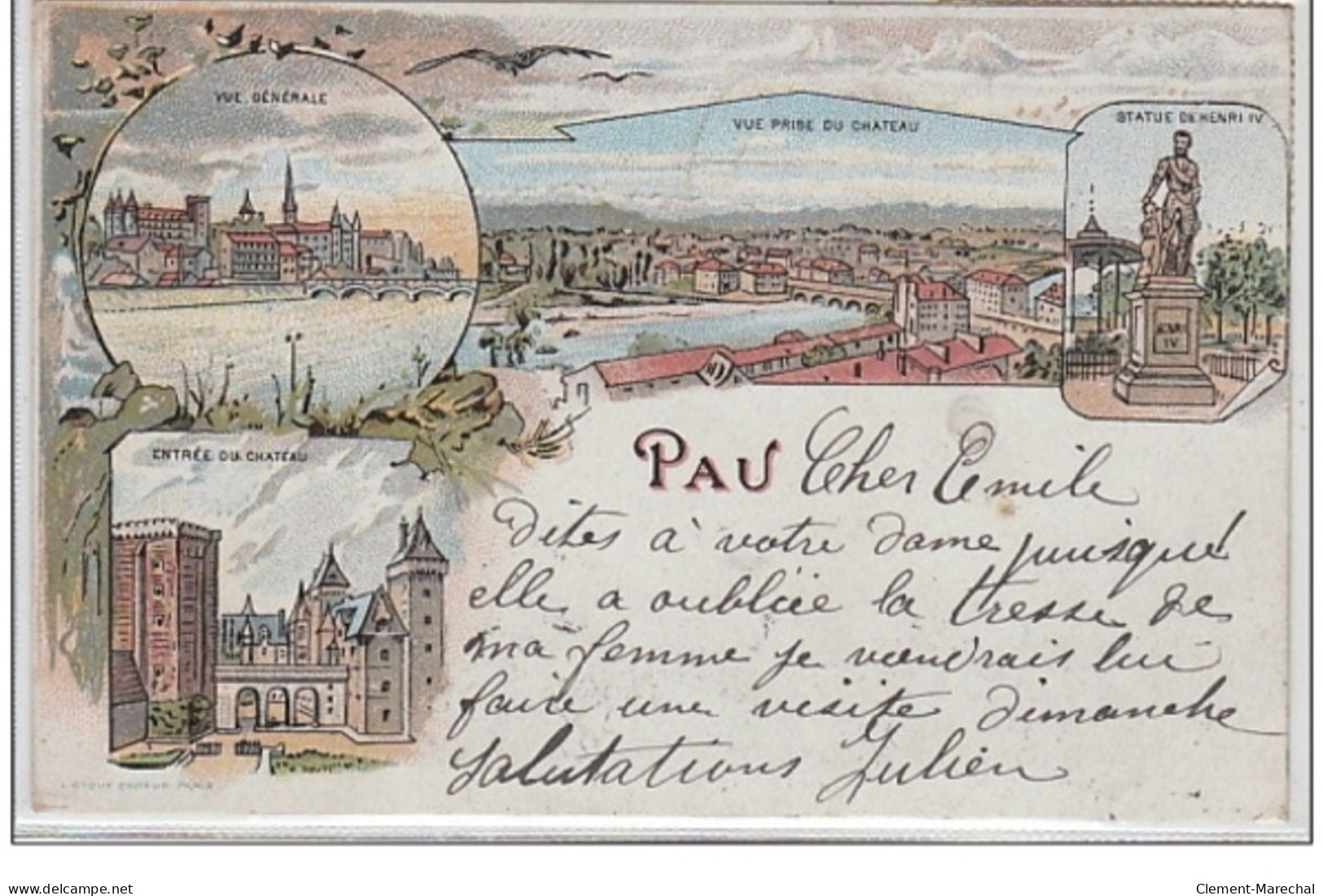 PAU : Souvenir 1897 - Très Bon état - Autres & Non Classés