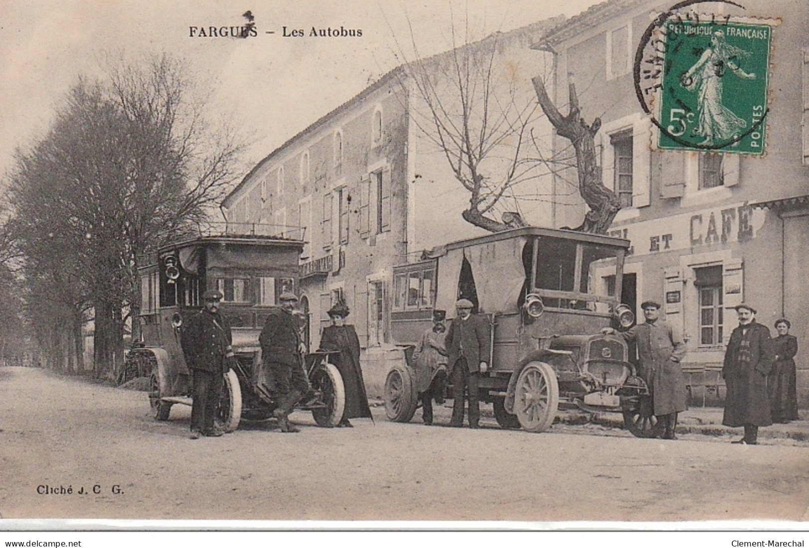 FARGUES: Les Autobus - Très Bon état - Sonstige & Ohne Zuordnung