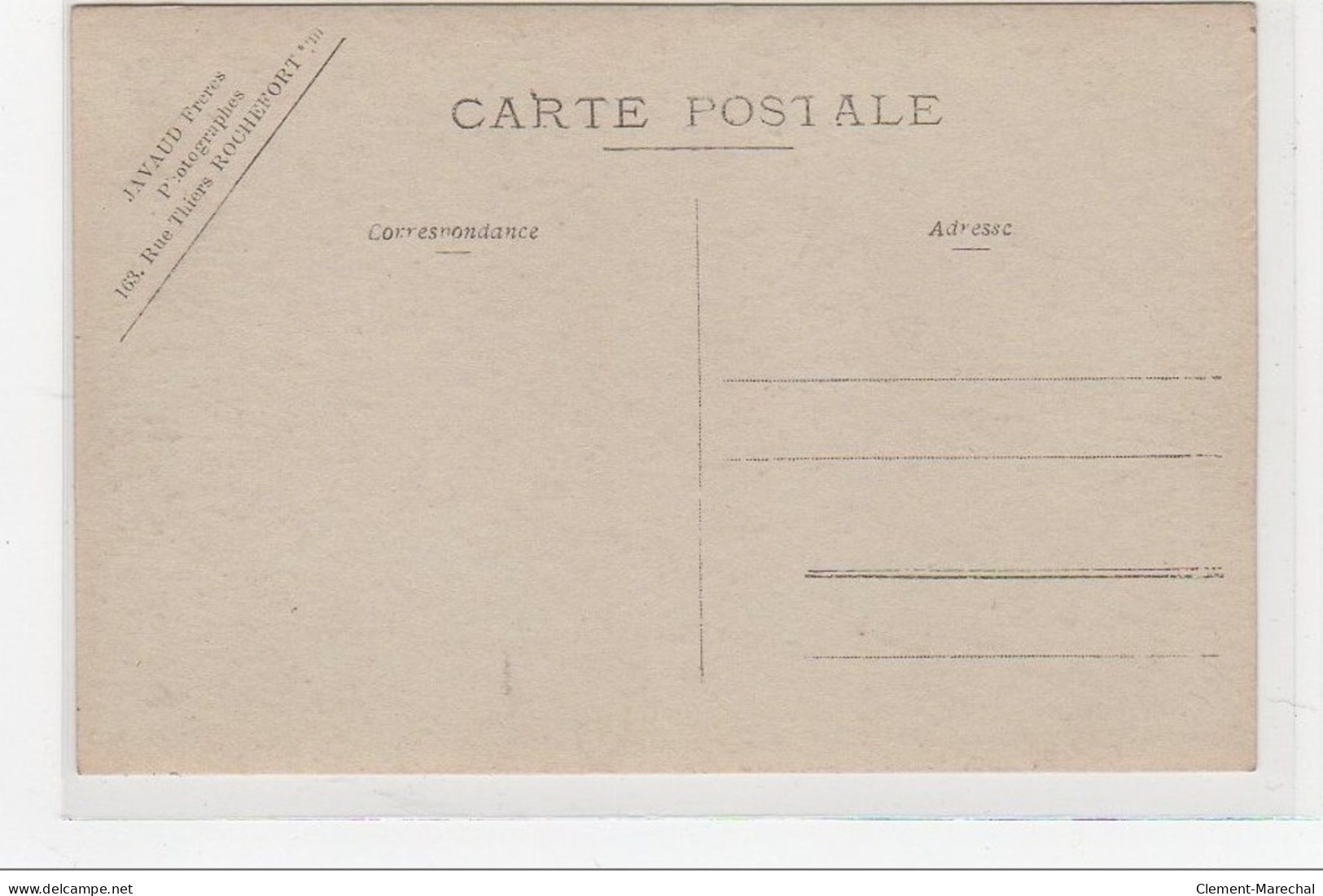 ROCHEFORT : Carte Photo Du Cercle Plébiscitaire De L' Abeille - Très Bon état - Rochefort