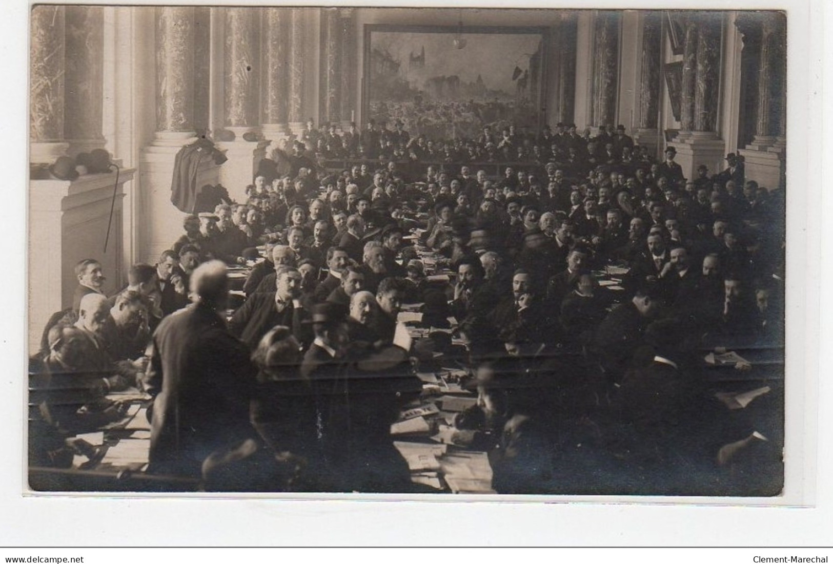 SAINT QUENTIN : Carte Photo Du Congrès Socialiste En 1911 - Très Bon état - Saint Quentin