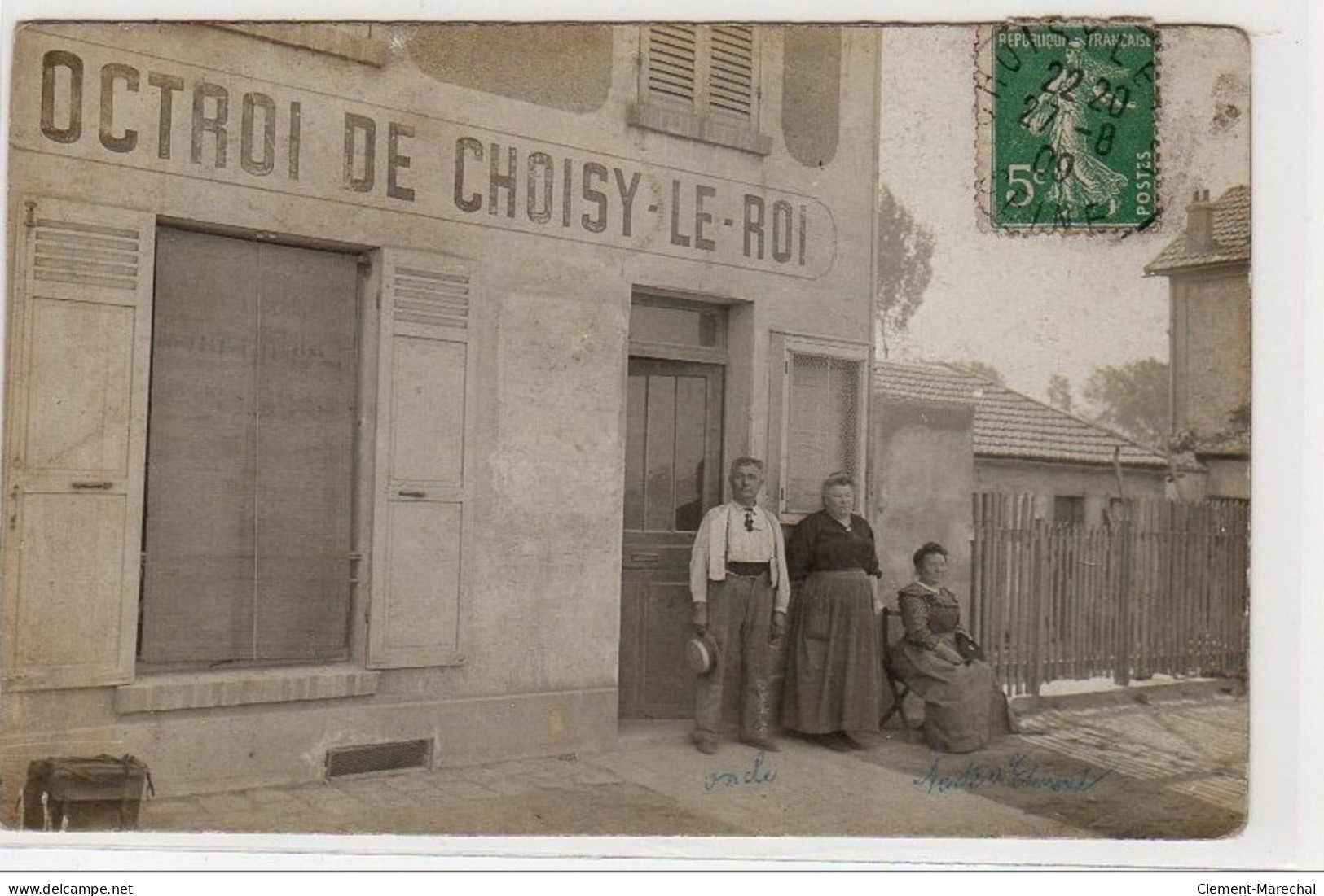 CHOISY LE ROI : Carte Photo De L'Octroi - Très Bon état - Choisy Le Roi