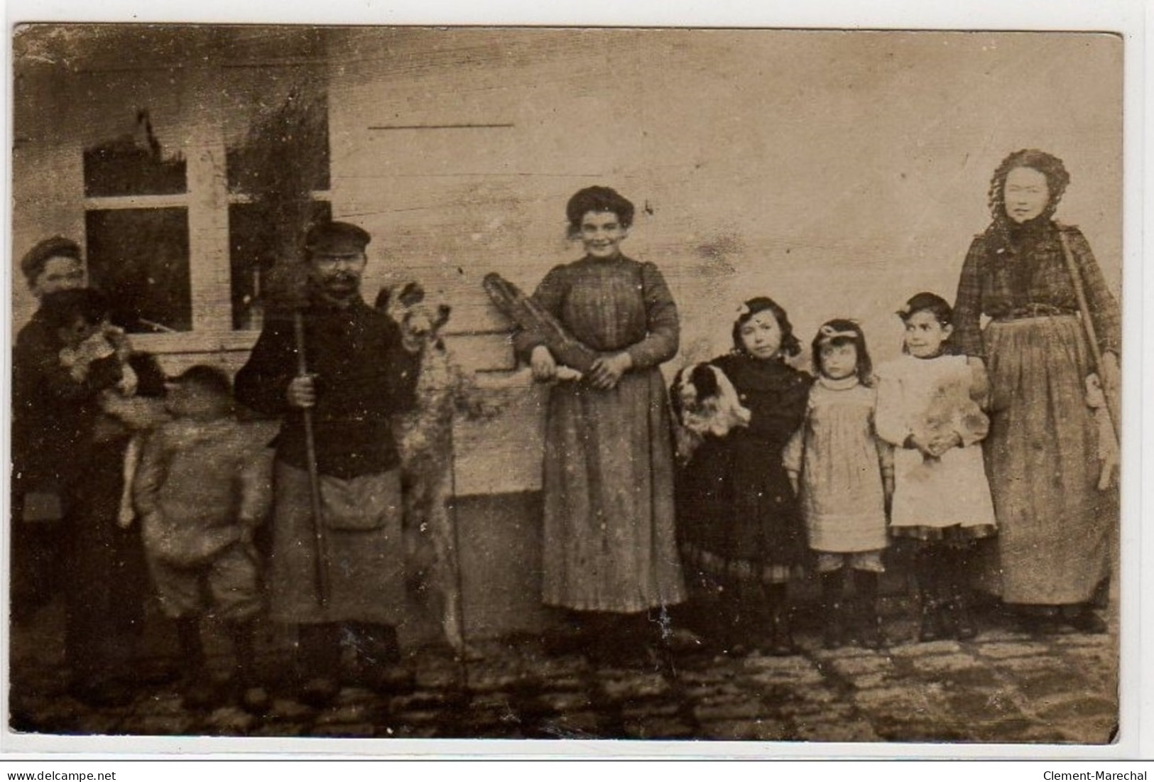 AULNAY SOUS BOIS : Carte Photo De La Boulangerie MOURLEVAT Vers 1910 - Très Bon état - Aulnay Sous Bois