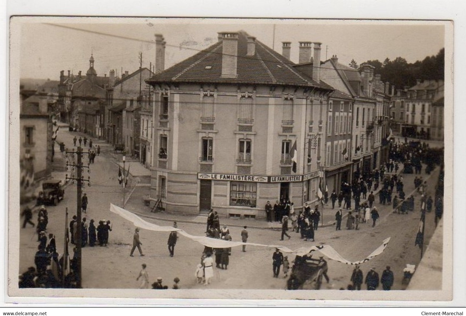 LONGUYON : Carte Photo Du Familistère Vers 1920 - Très Bon état - Longuyon