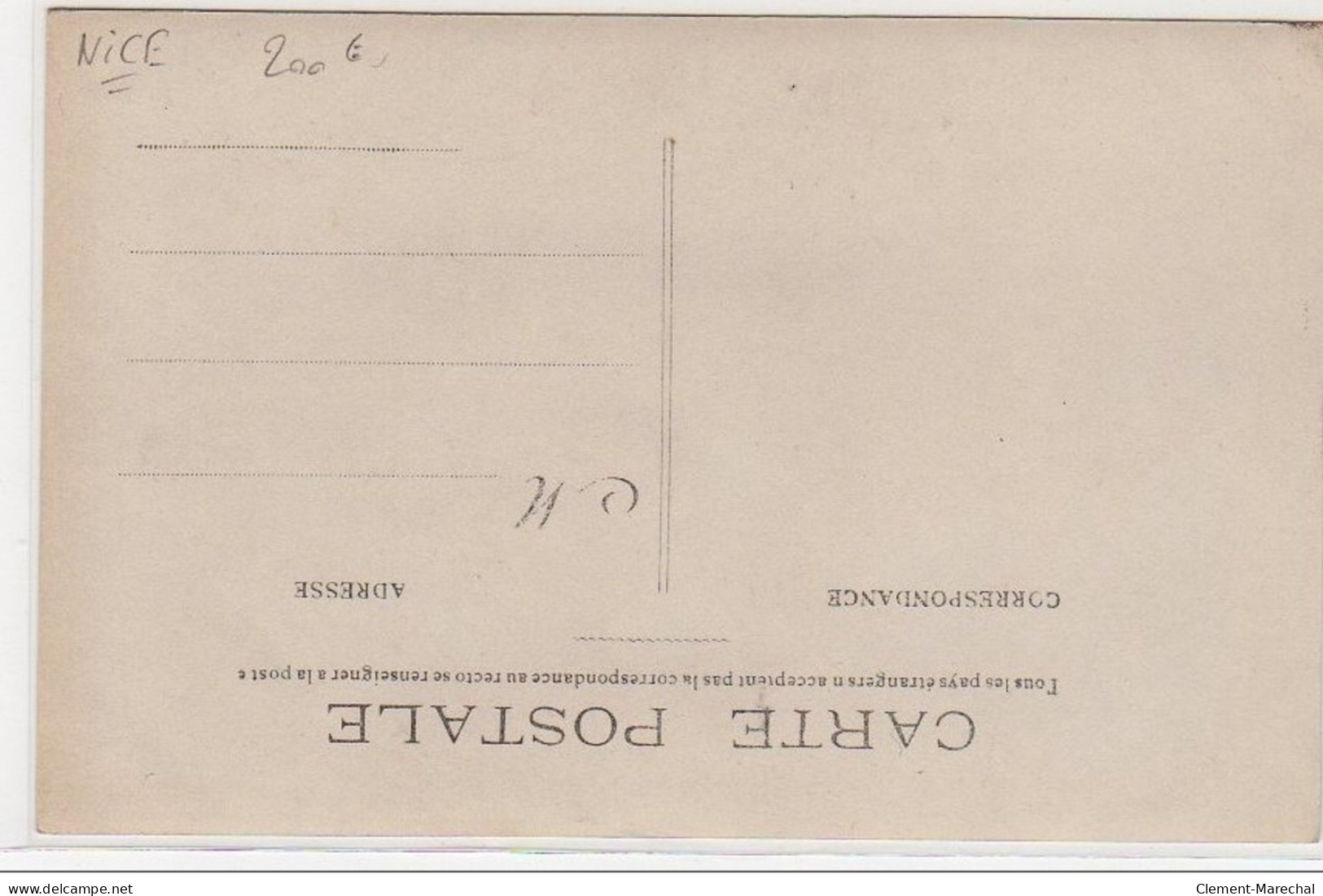 NICE : Carte Photo D'une Mercerie Vers 1910 - Très Bon état - Otros & Sin Clasificación