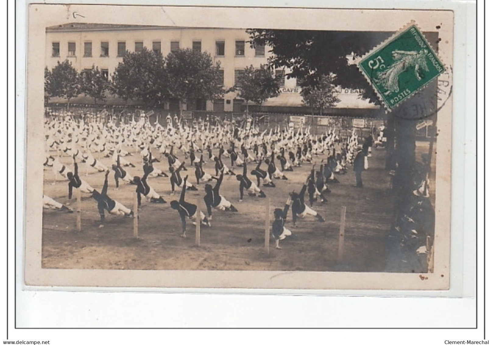 VILLEFRANCHE SUR SAONE - CARTE PHOTO - Concours De Gymnastique - SPORTS - Très Bon état - Villefranche-sur-Saone