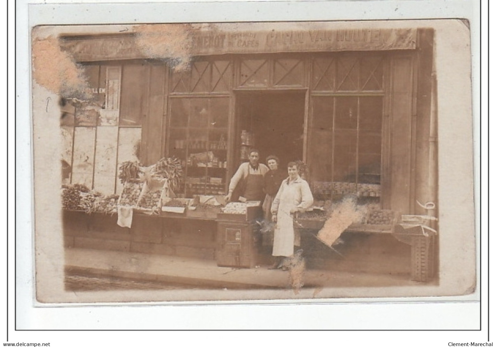 ARRAS - CARTE PHOTO - Epicerie - état - Arras