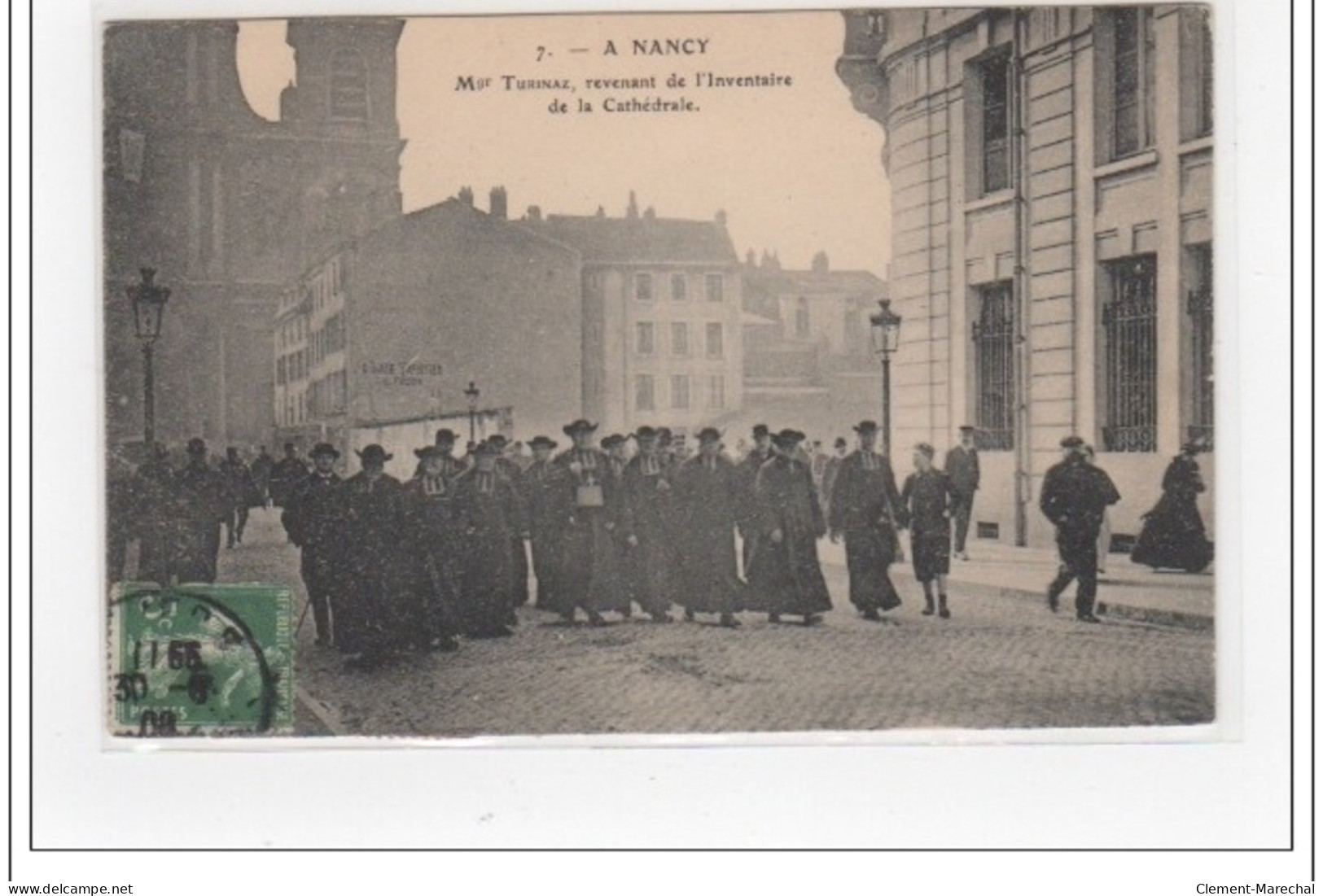 NANCY : Mgr Turinaz Revenant De L'invetaire De La Cathédrale - Très Bon état - Nancy