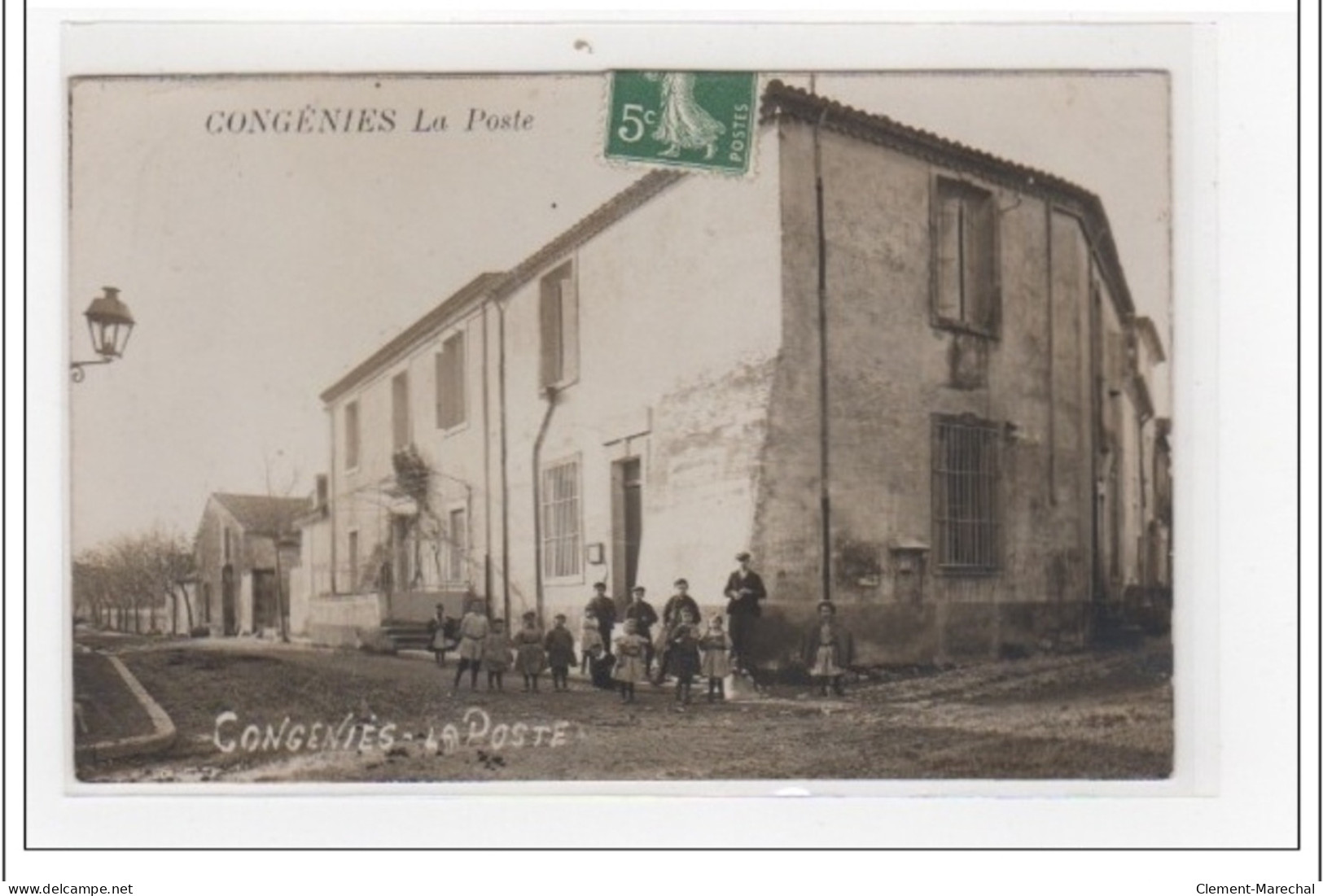 CONGENIES : Carte Photo De La Poste  - Très Bon état - Other & Unclassified