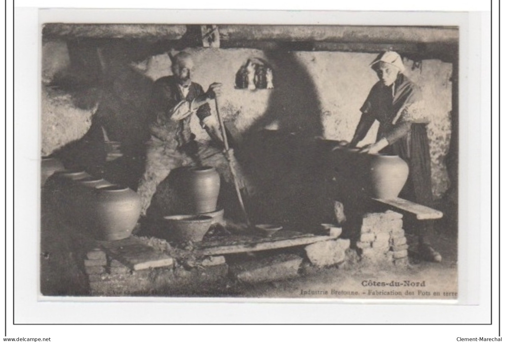 Industrie Bretonne : Fabrication Des Pots En Terre (poterie) - Très Bon état - Autres & Non Classés