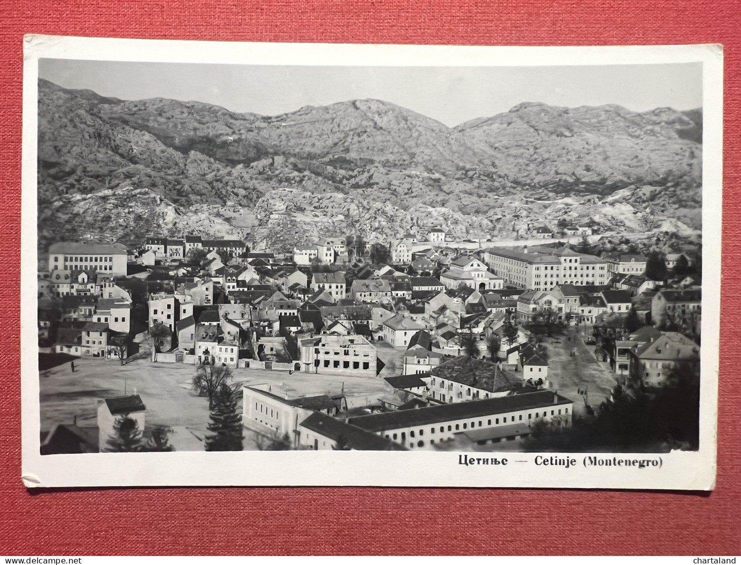 Cartolina - Cetinje ( Montenegro ) - 1941 - Sin Clasificación