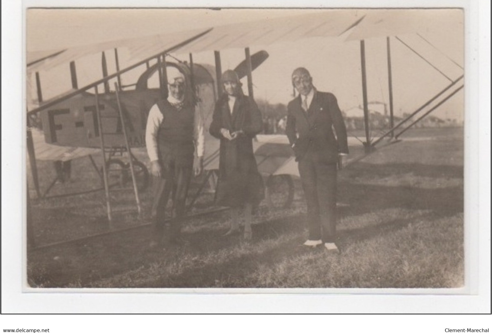 NICE : Carte Photo De L'aviateur MAICON (aviation) - Très Bon état - Aeronautica – Aeroporto