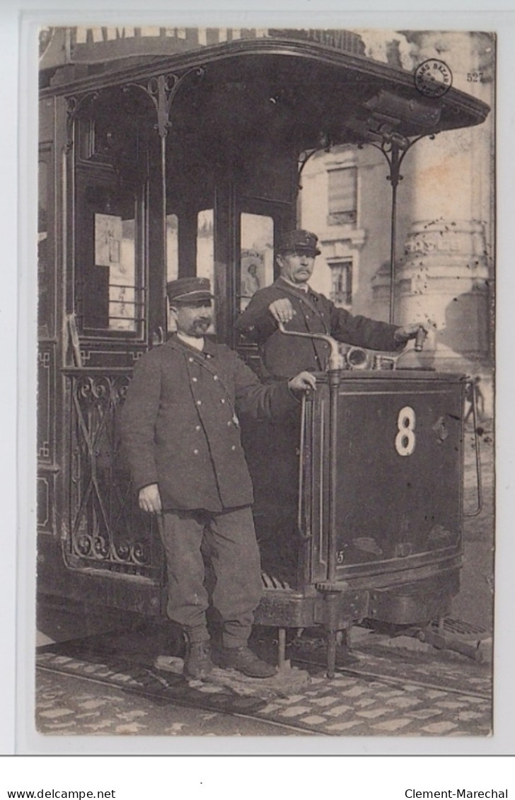 TOURS (série Des Métiers De Tours N°527) : Conducteur De Tramway - Très Bon état - Tours