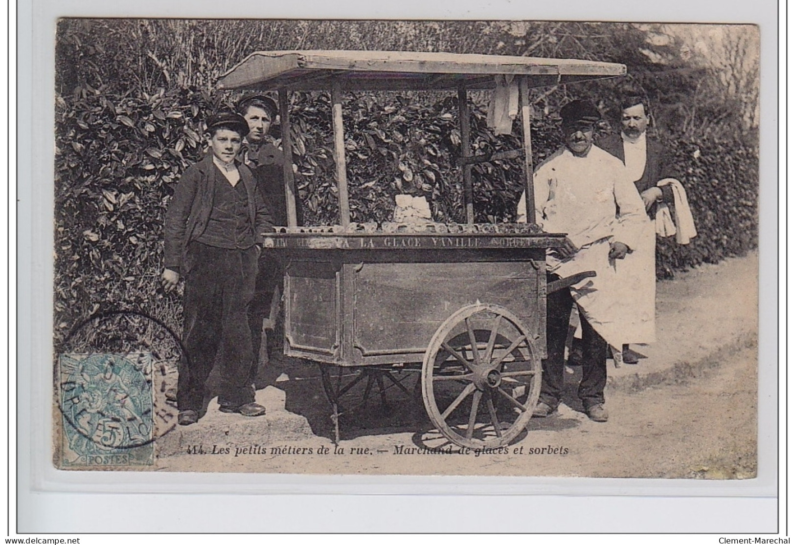 TOURS (série Des Métiers De Tours N°414) : Le Marchand De Glaces Et De Sorbets - Très Bon état - Tours