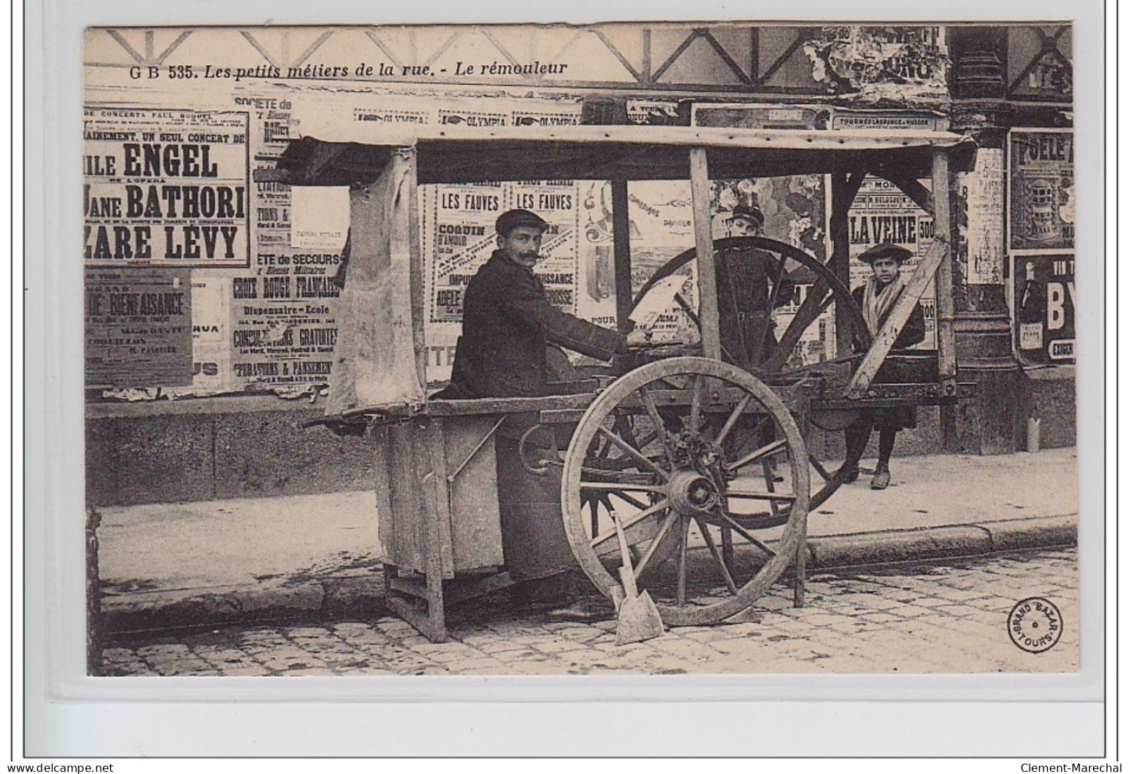 TOURS (série Des Métiers De Tours N°535) : Le Rémouleur - Très Bon état - Tours