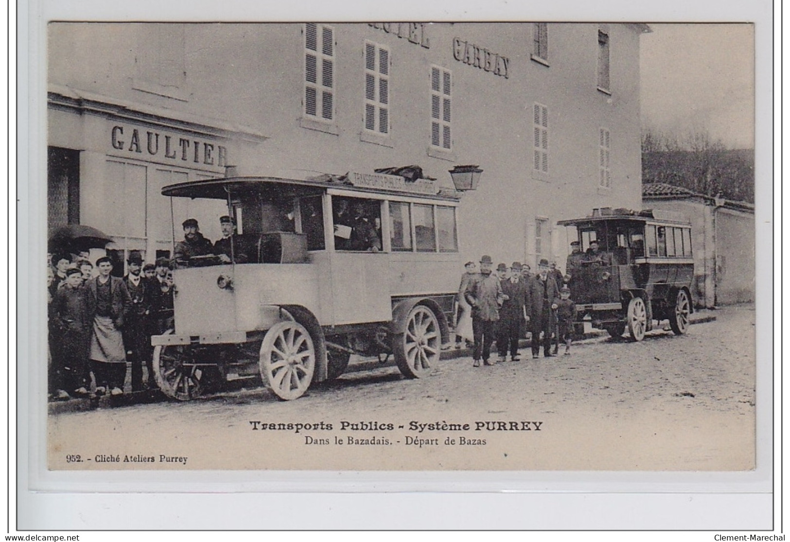 BAZAS : Les Autobus PURREY Dans Le Bazadais - Très Bon état - Bazas