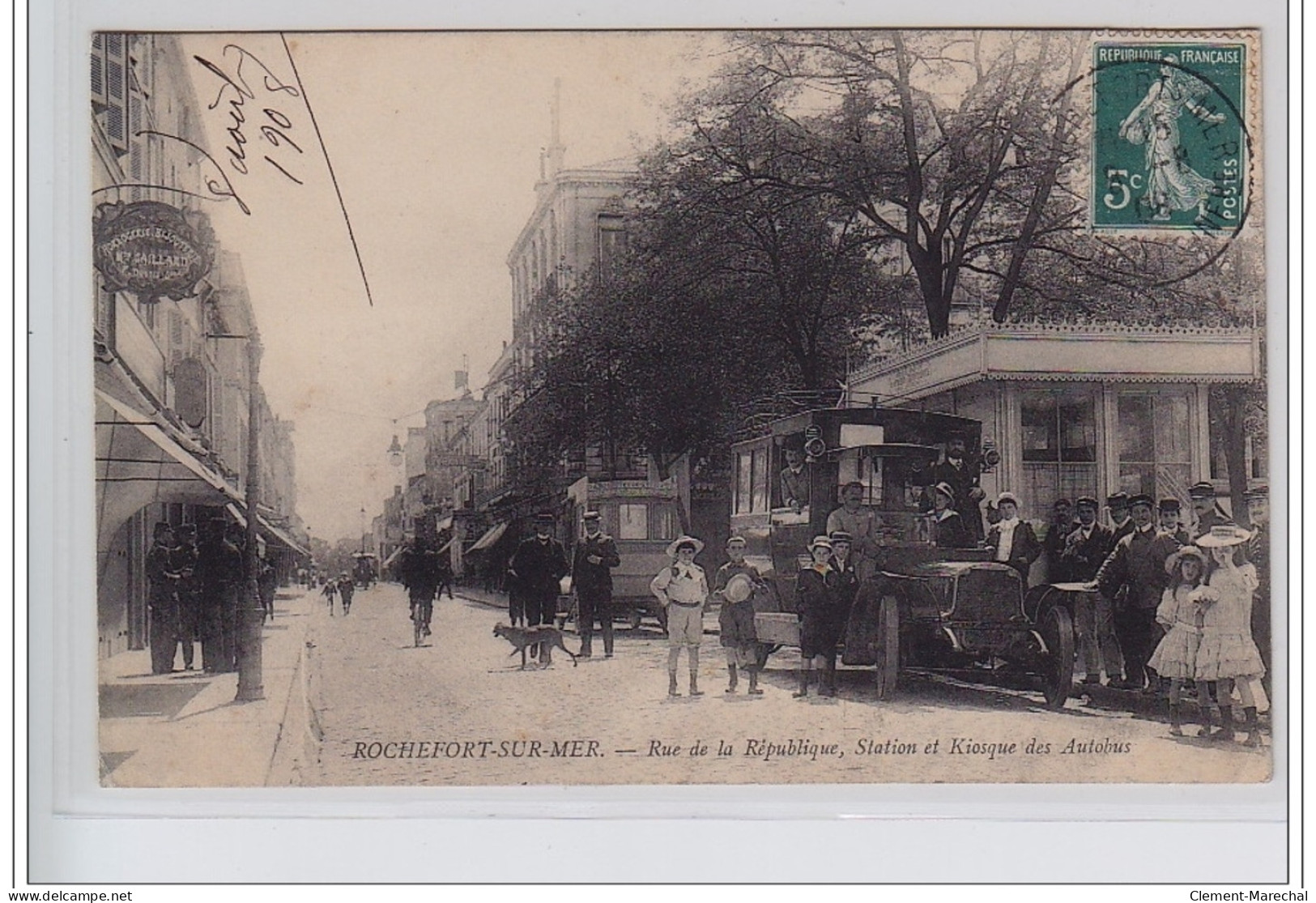 ROCHEFORT SUR MER : La Station Des Autobus - Très Bon état - Rochefort