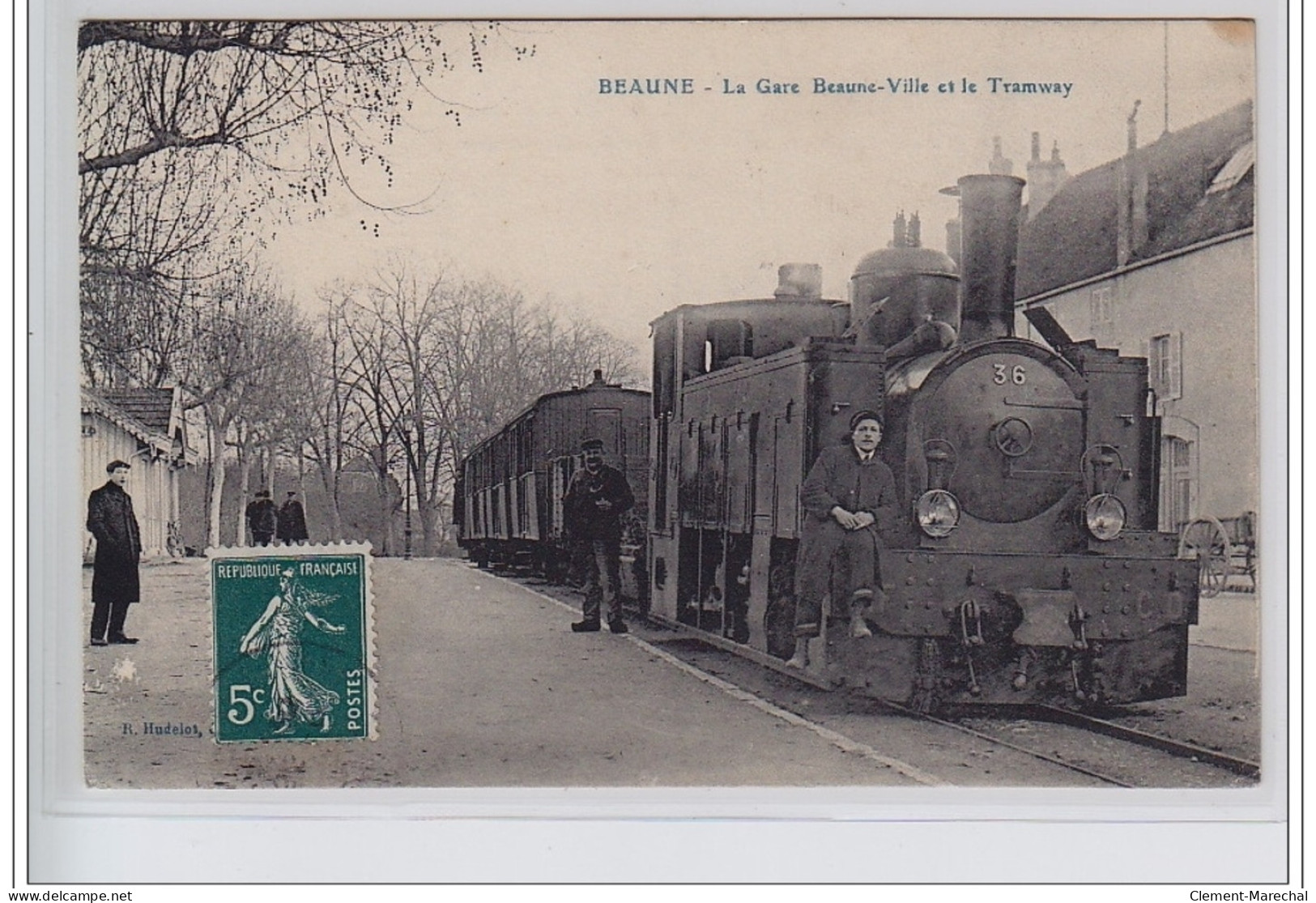 BEAUNE : La Gare Beaune-ville Et Le Tramway - Très Bon état - Beaune