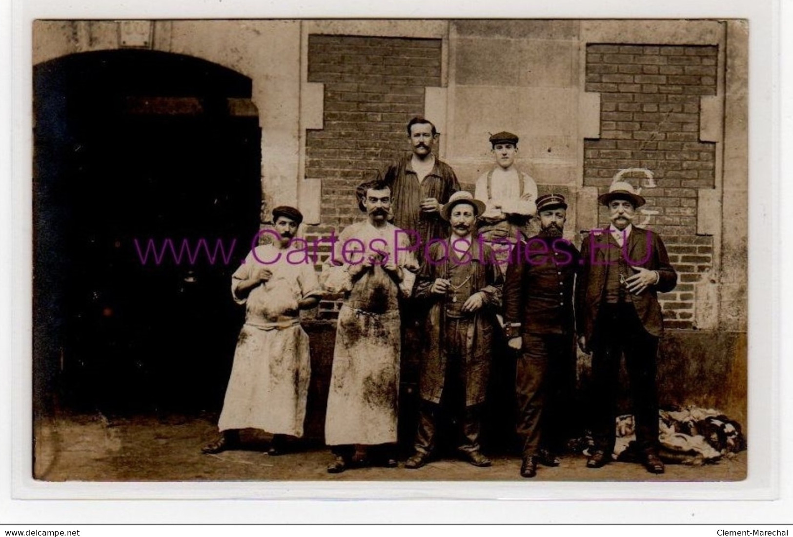 PARIS : Carte Photo Des Abattoirs De Vaugirard Vers 1910 - Très Bon état - Paris (15)