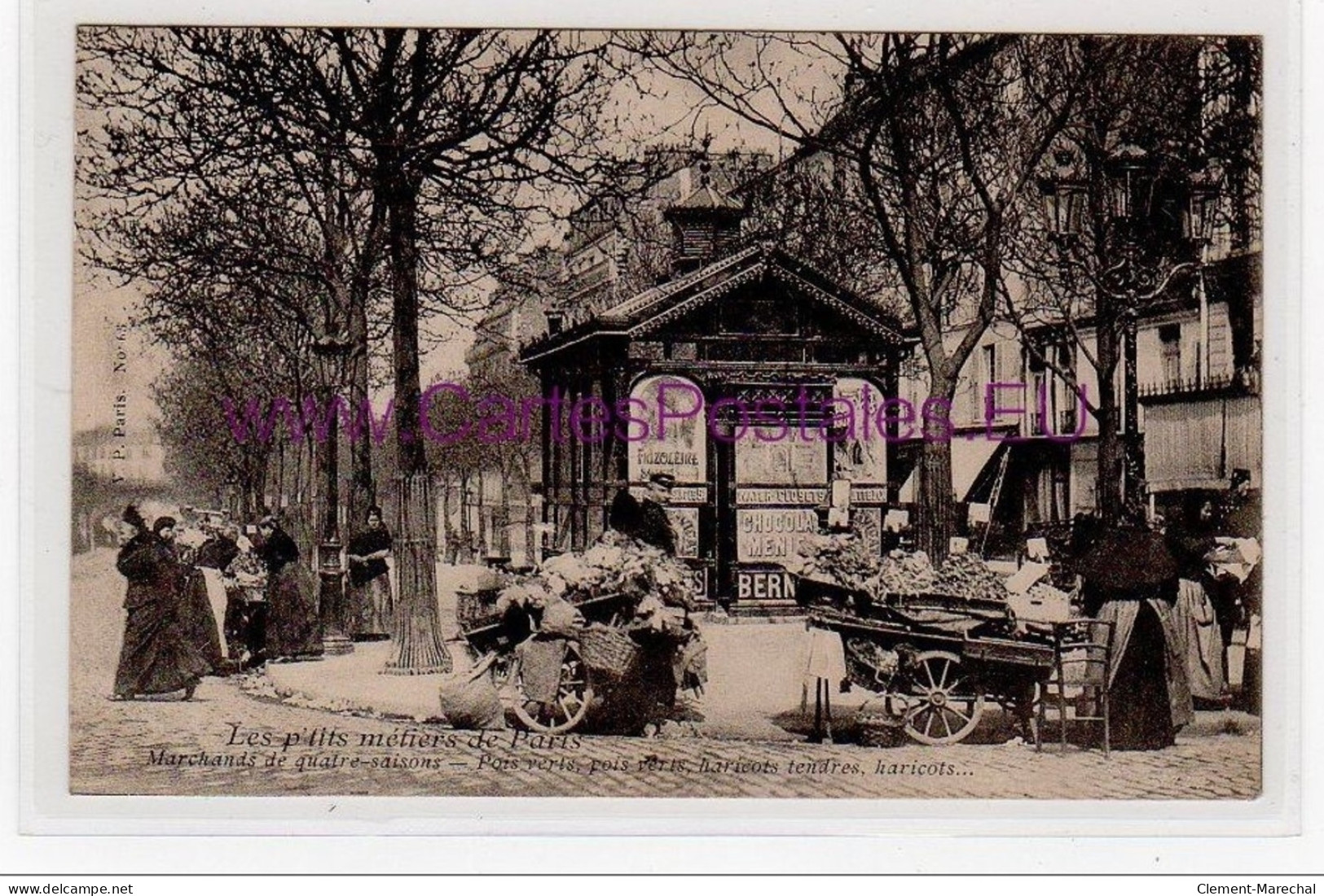 PARIS - Eugêne ATGET : Les P&acute;tits Métiers De Paris - La Marchande De Quatre-saisons - Très Bon état - Ambachten In Parijs