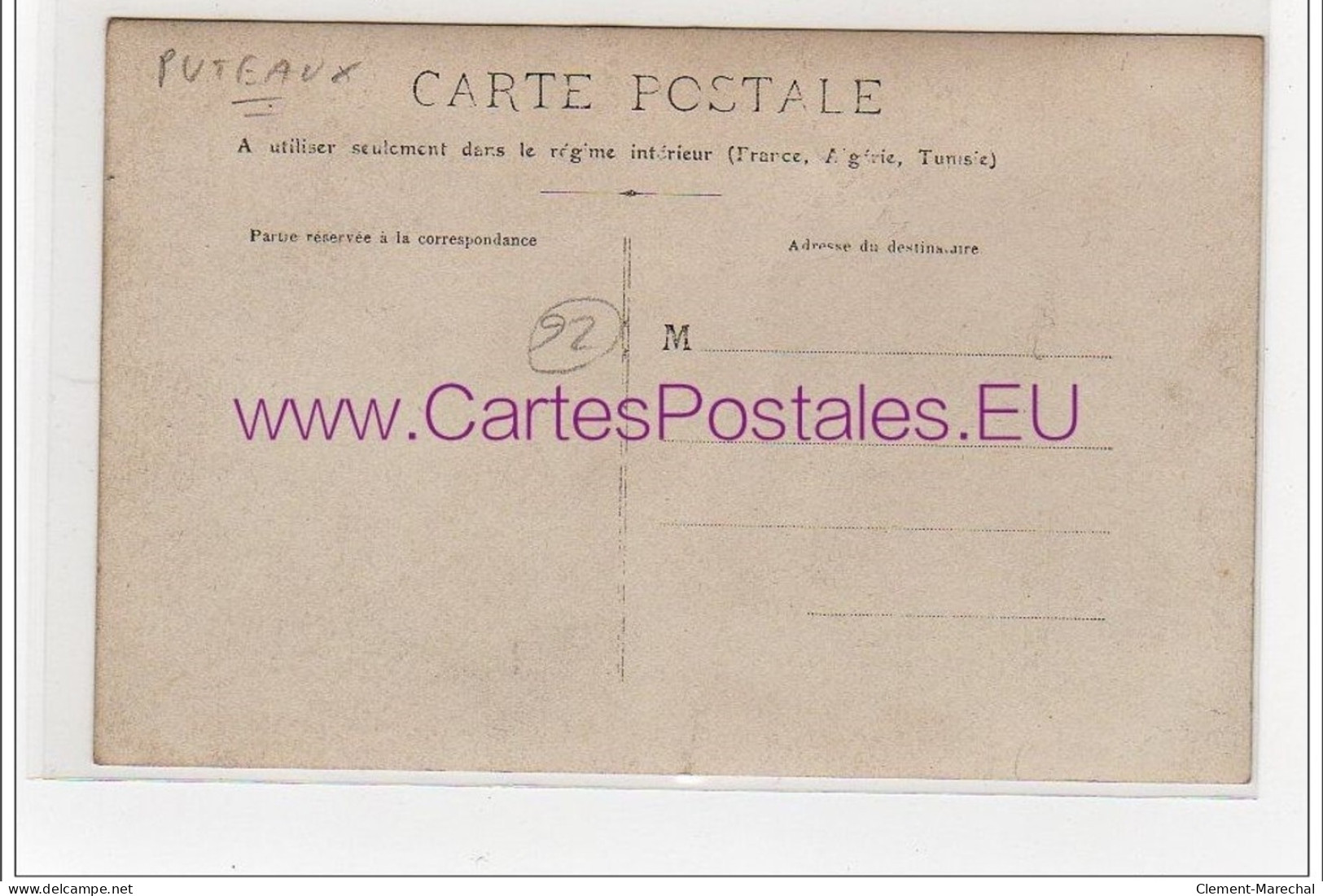 PUTEAUX : Carte Photo Des Employés De La Maison NAVETTE Et PITTET Vers 1910 - Très Bon état - Puteaux