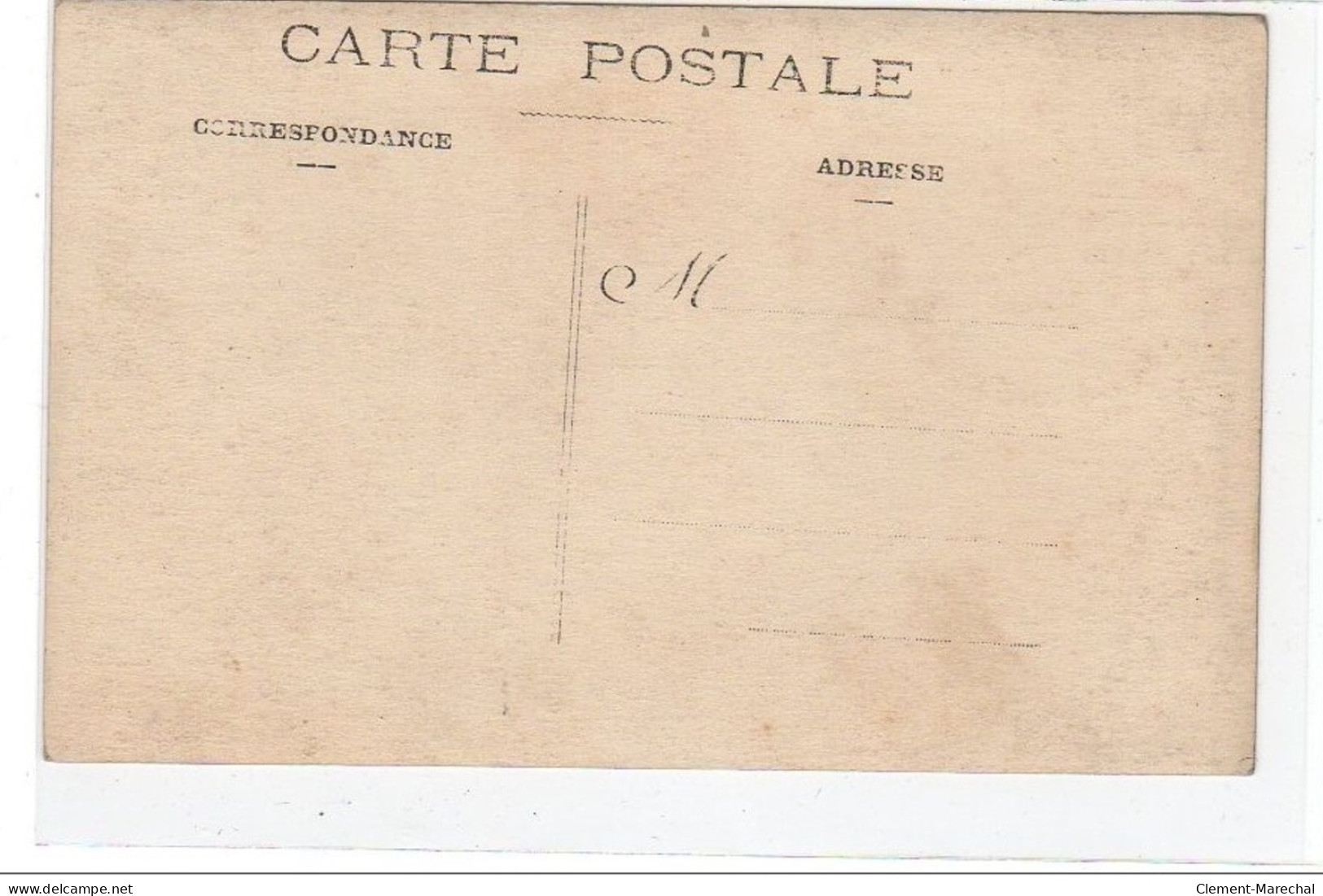 PARIS : Carte Photo Du Magasin De Vins, Bois Et Charbons """"Au Petit Noir"""" 8 Rue Clauzel - Très Bon état - Arrondissement: 09