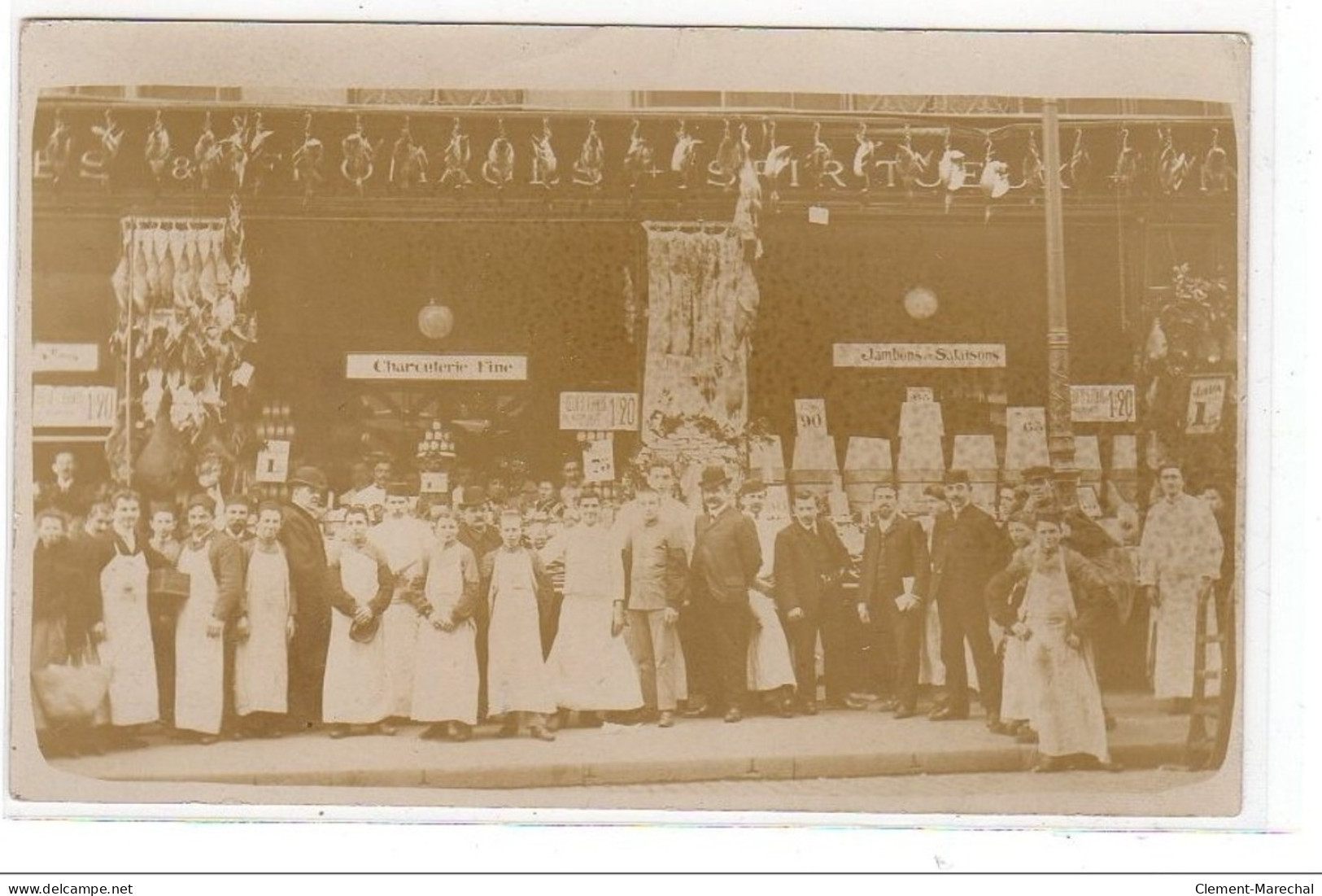 PARIS : Carte Photo Du Traiteur FAUCHON Sur La Place De La Madeleine - Très Bon état - Arrondissement: 08