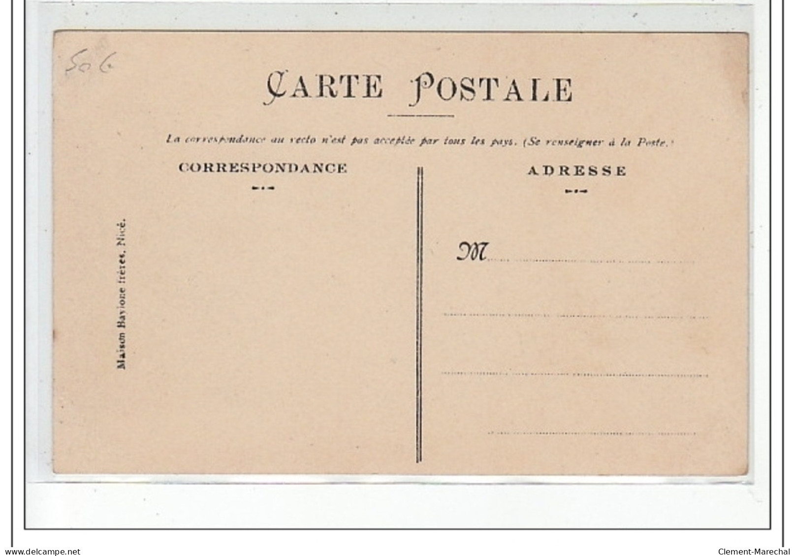 NICE - Halle Aux Poissons - Types De Marchandes - Très Bon état - Otros & Sin Clasificación