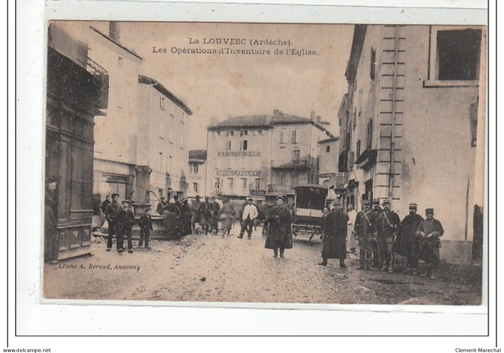 LA LOUVESC - Les Opérations D'Inventaire De L'église - Très Bon état - La Louvesc