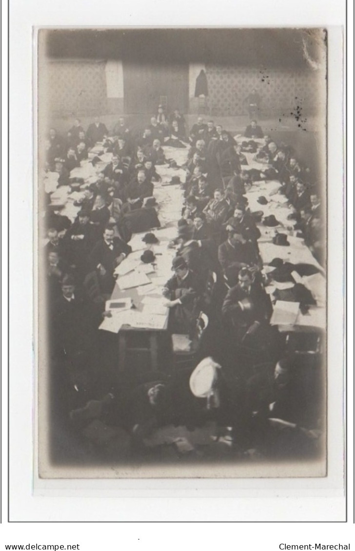 ROUEN : Carte Photo Du Congrès Socialiste En 1905 - Très Bon état - Rouen