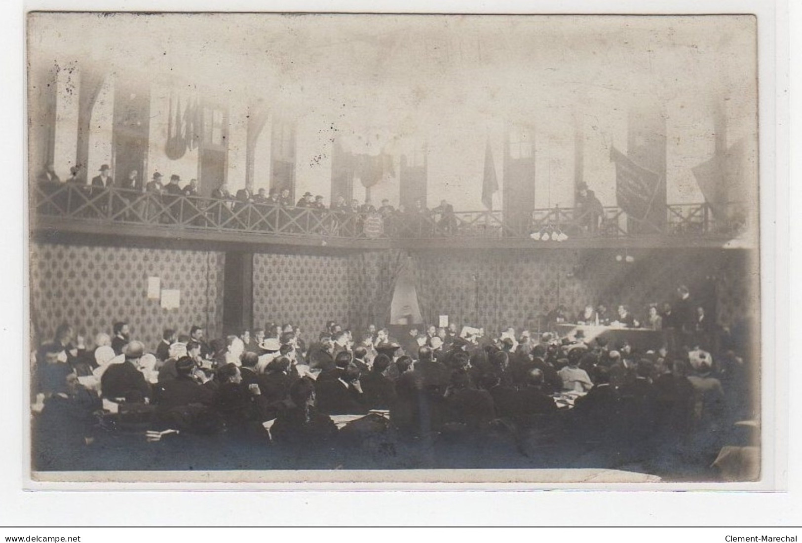 ROUEN : Carte Photo Du Congrès Socialiste En 1905 - Très Bon état - Rouen