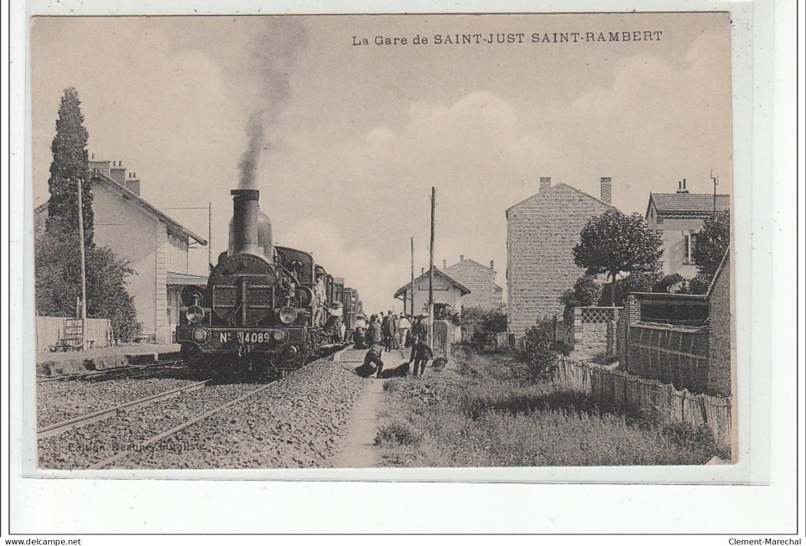 La Gare De SAINT JUST SAINT RAMBERT - Très Bon état - Saint Just Saint Rambert