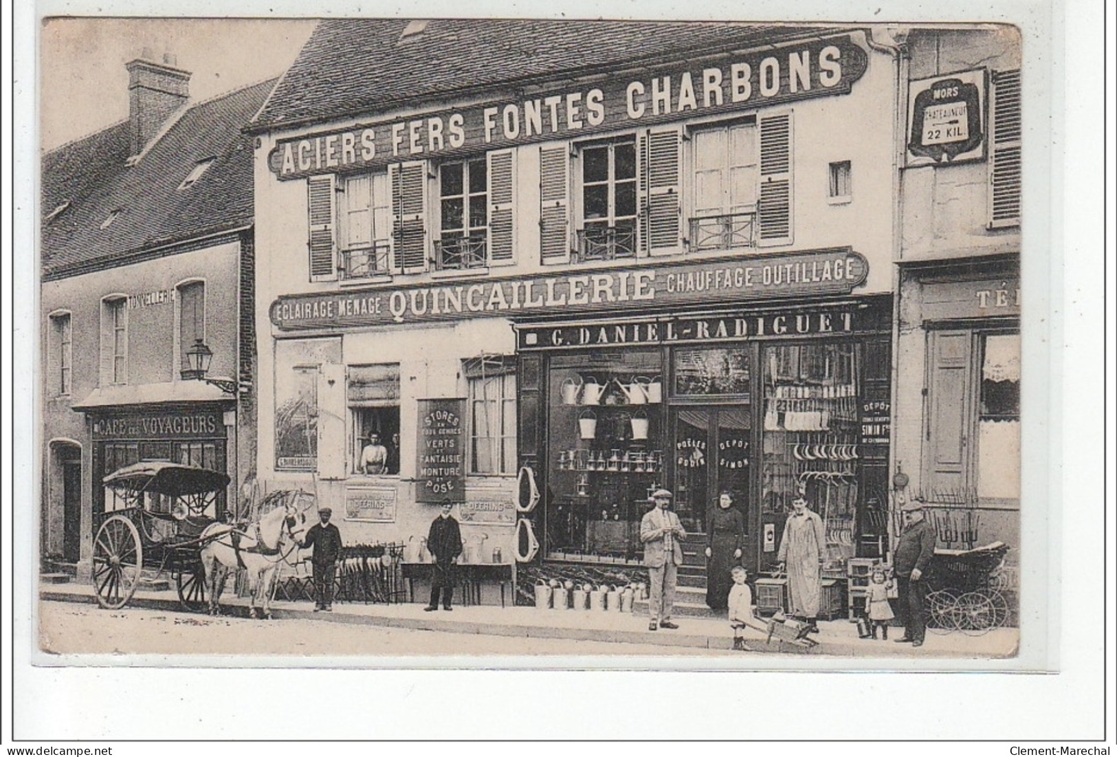 LA LOUPE - CARTE PHOTO - Quincaillerie Daniel Radiguet - Très Bon état - La Loupe