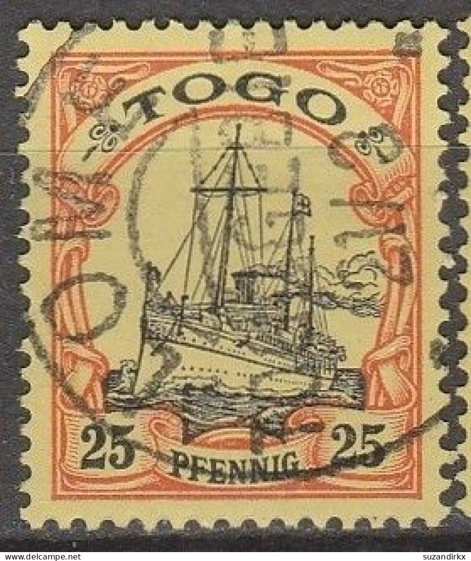 Togo    .    Michel     .     11    .     O     .      Gestempelt - Togo